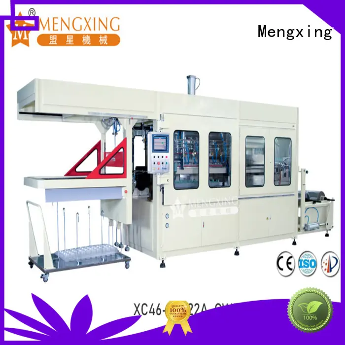 Mengxing top selling vacuum forming machine for sale plastic container making lunch box production 1