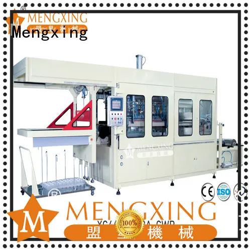 Mengxing plastic vacuum forming machine plastic container making lunch box production 1