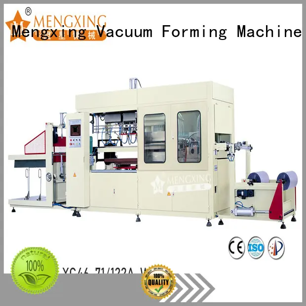Mengxing vacuum forming machine plastic container making lunch box production1 1