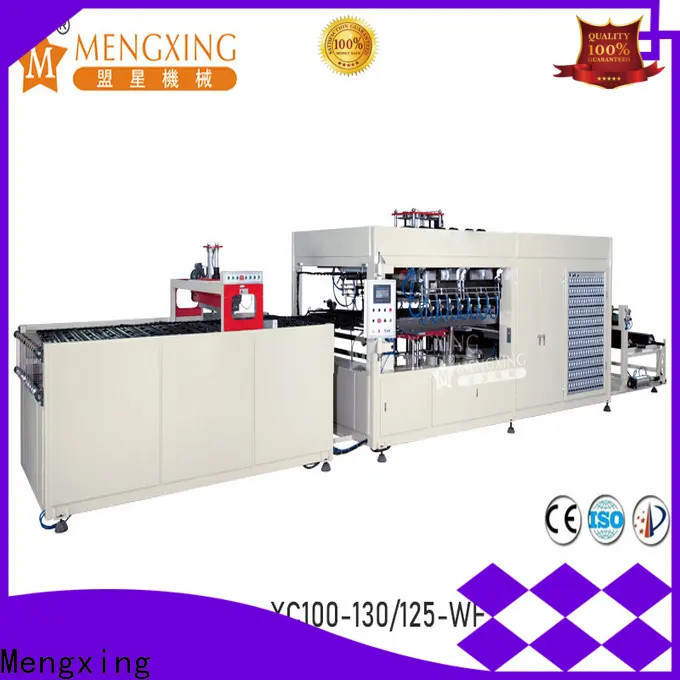 Mengxing pp vacuum forming machine favorable price lunch box production 1