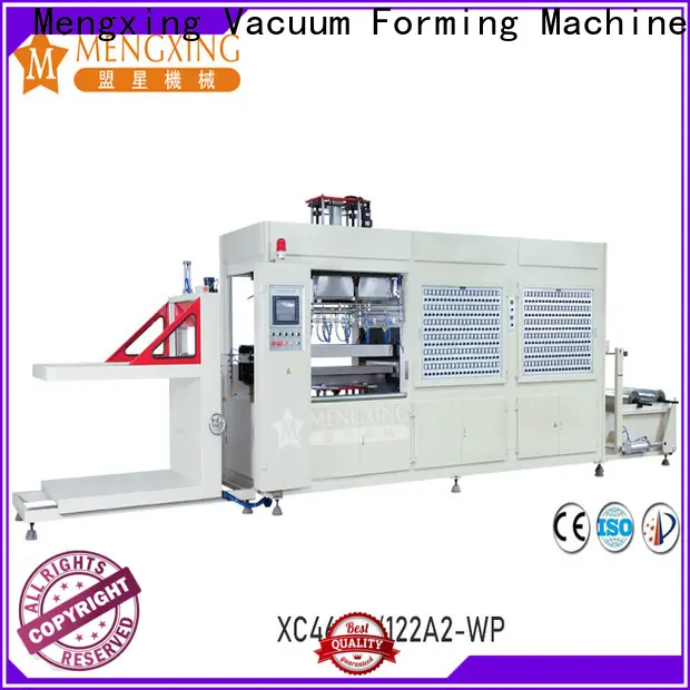 Mengxing fully auto pp vacuum forming machine industrial lunch box production 1