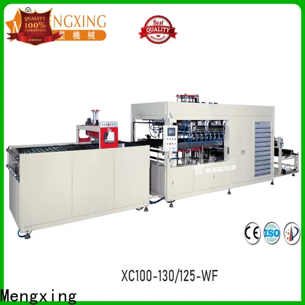 Mengxing vacuum forming machine plastic container making lunch box production2 1