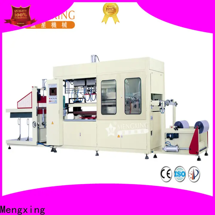 Mengxing fully auto vacuum molding machine plastic container making easy operation 1