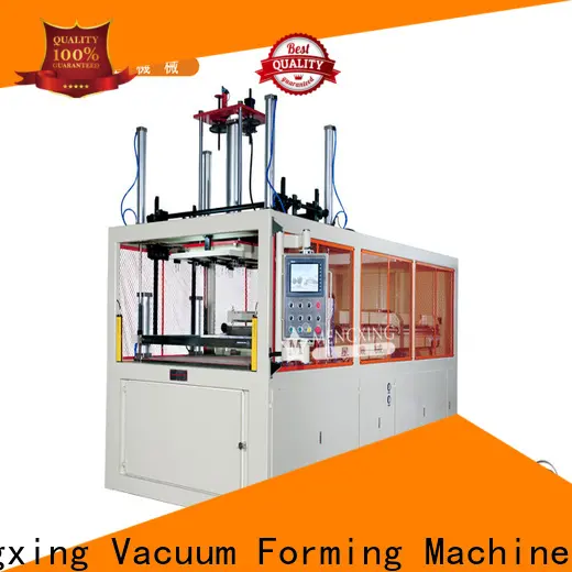 Mengxing fully auto pp vacuum forming machine industrial lunch box production1 1