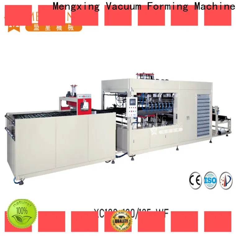 Mengxing fully auto vacuum molding machine plastic container making easy operation1 1