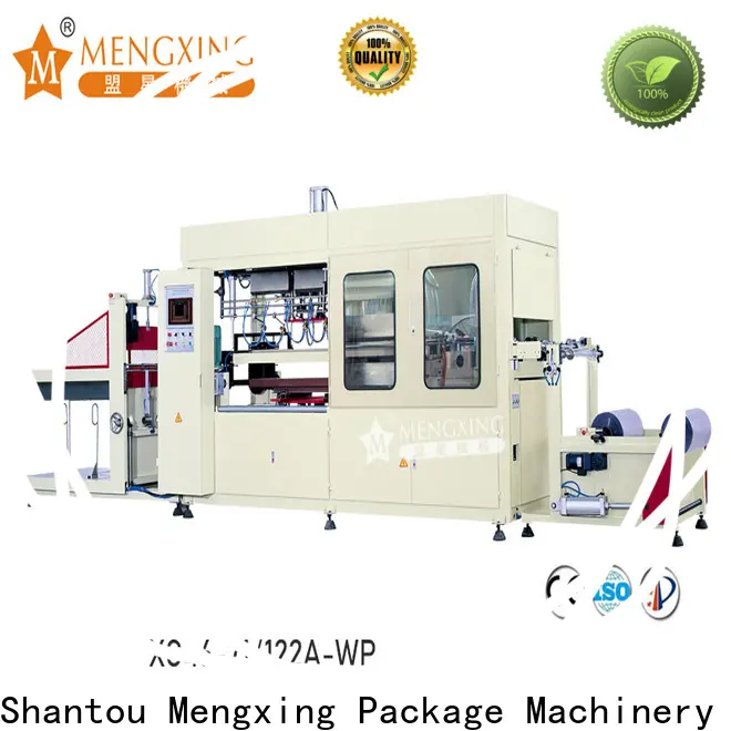 Mengxing fully auto plastic vacuum forming machine plastic container making 1