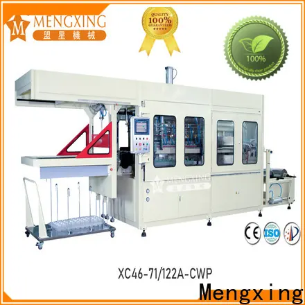 Mengxing pp vacuum forming machine plastic container making lunch box production1 1