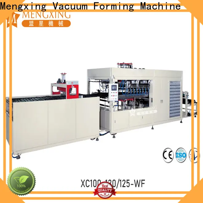 Mengxing oem vacuum forming machine plastic container making lunch box production 1