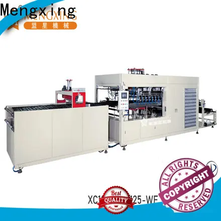 Mengxing plastic vacuum forming machine plastic container making lunch box production3 1