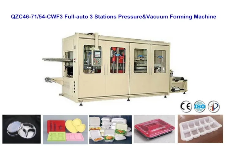 Multi-Station Thermoforming Machine (QZC 46-71/54-CWF3)