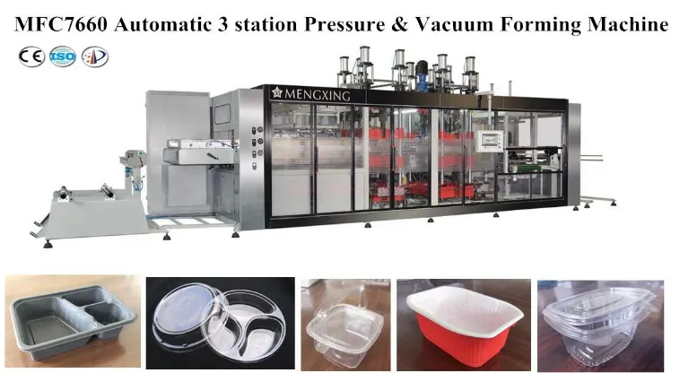 Three Stations Forming Machine (servo type)