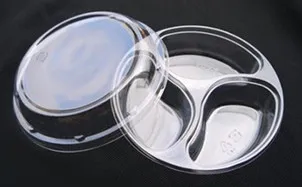 Automatic Forming Cutting Stacking Counting Plastic Lid Cover Thermoforming Machine