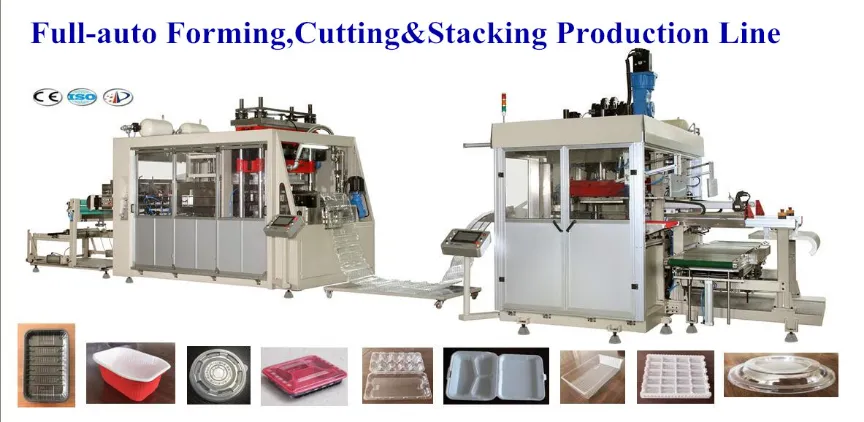 Full-Auto Forming, Cutting&Stacking Production Line