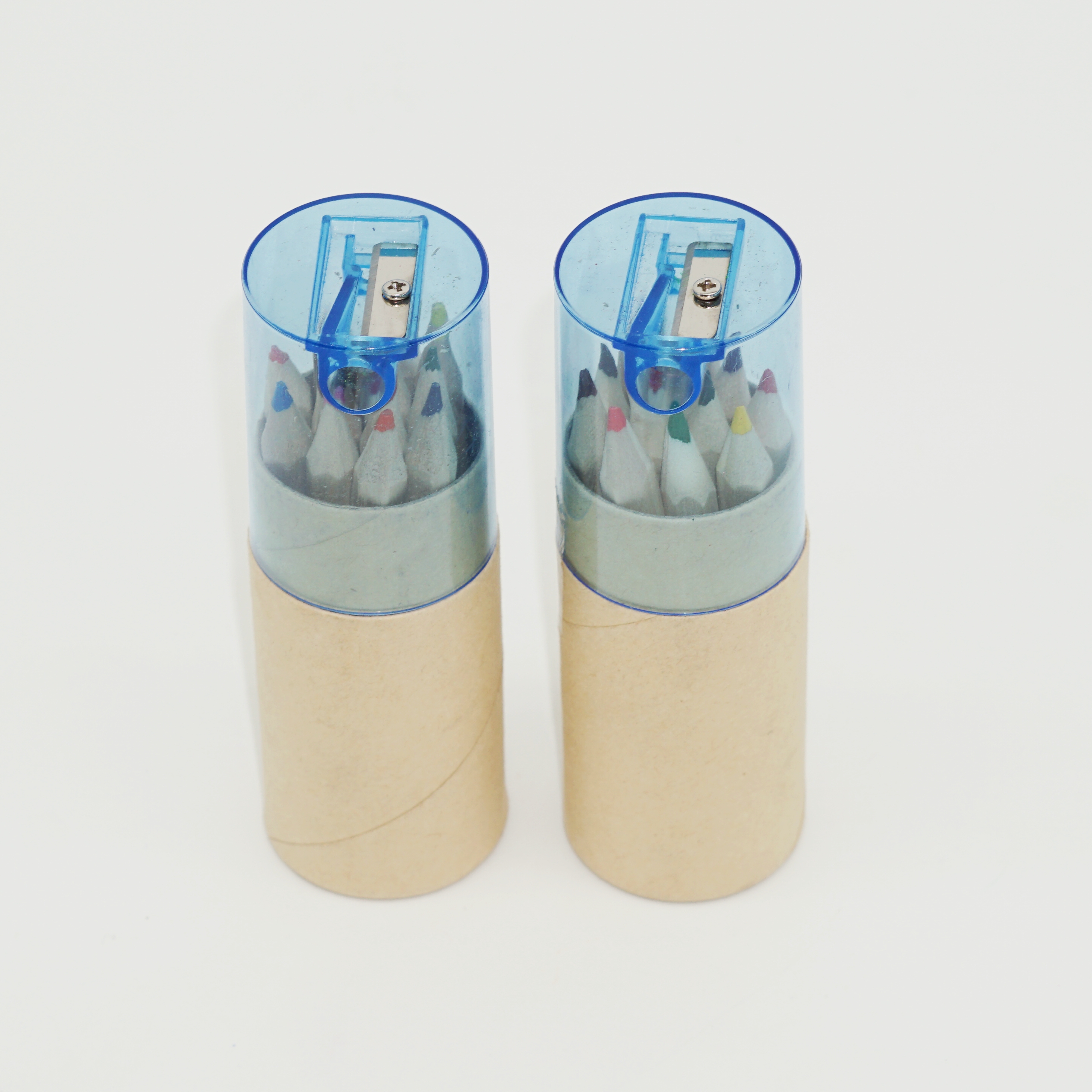 Factory Low Price 3.5inch Mini 12 Colors Colored Pencil Set with Sharpener Supplier Support Customization 2