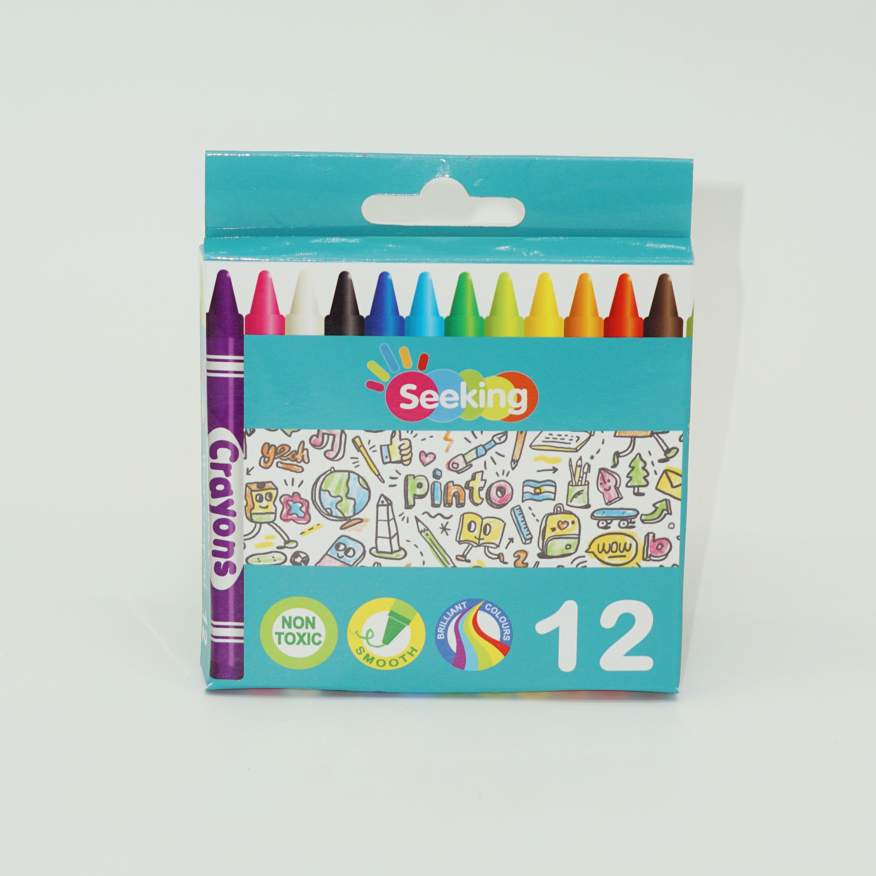 Market High Quality 6/12/24/36 Colors Wax Crayon Manufacturer for Wholesale Customization 2