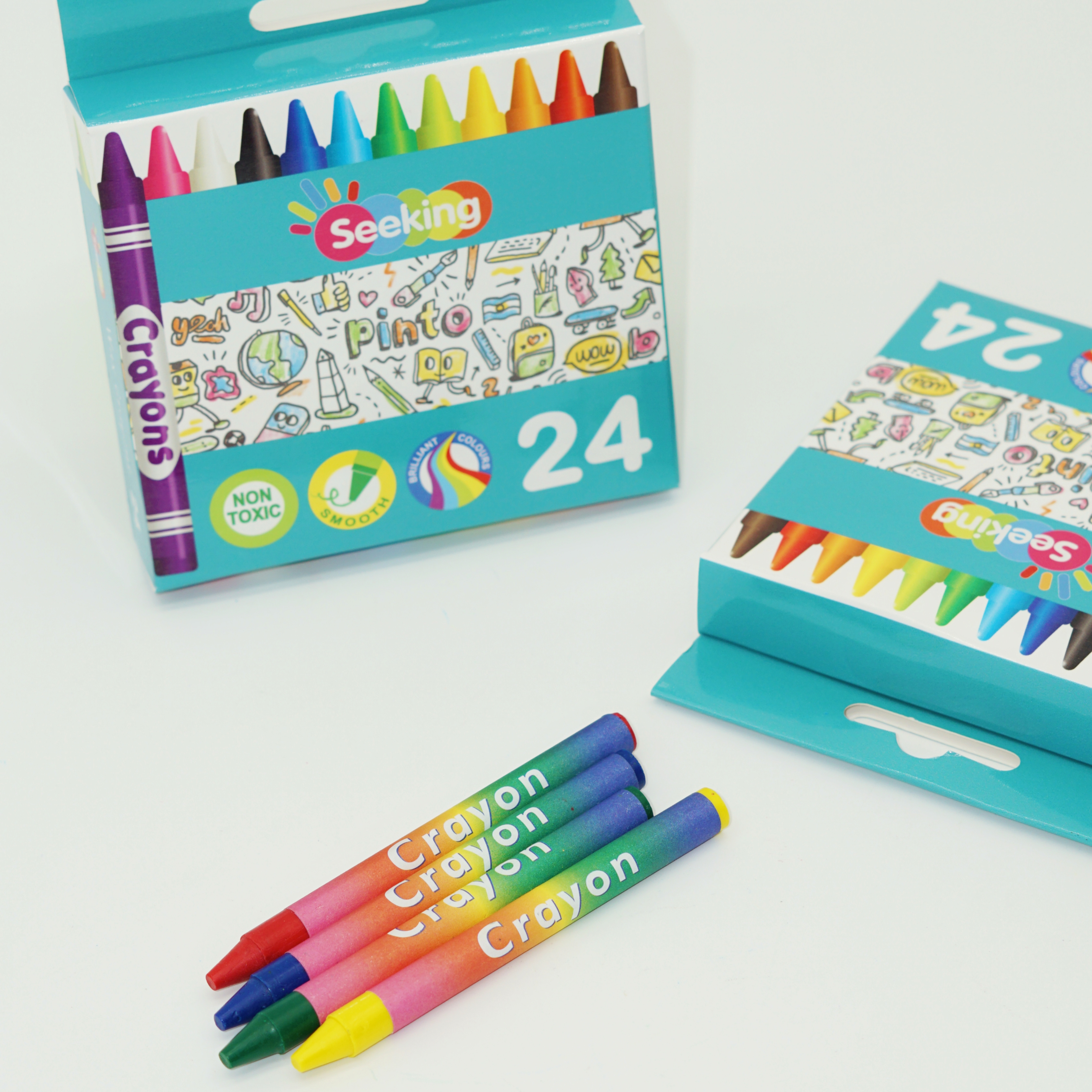 Market High Quality 6/12/24/36 Colors Wax Crayon Manufacturer for Wholesale Customization1 4