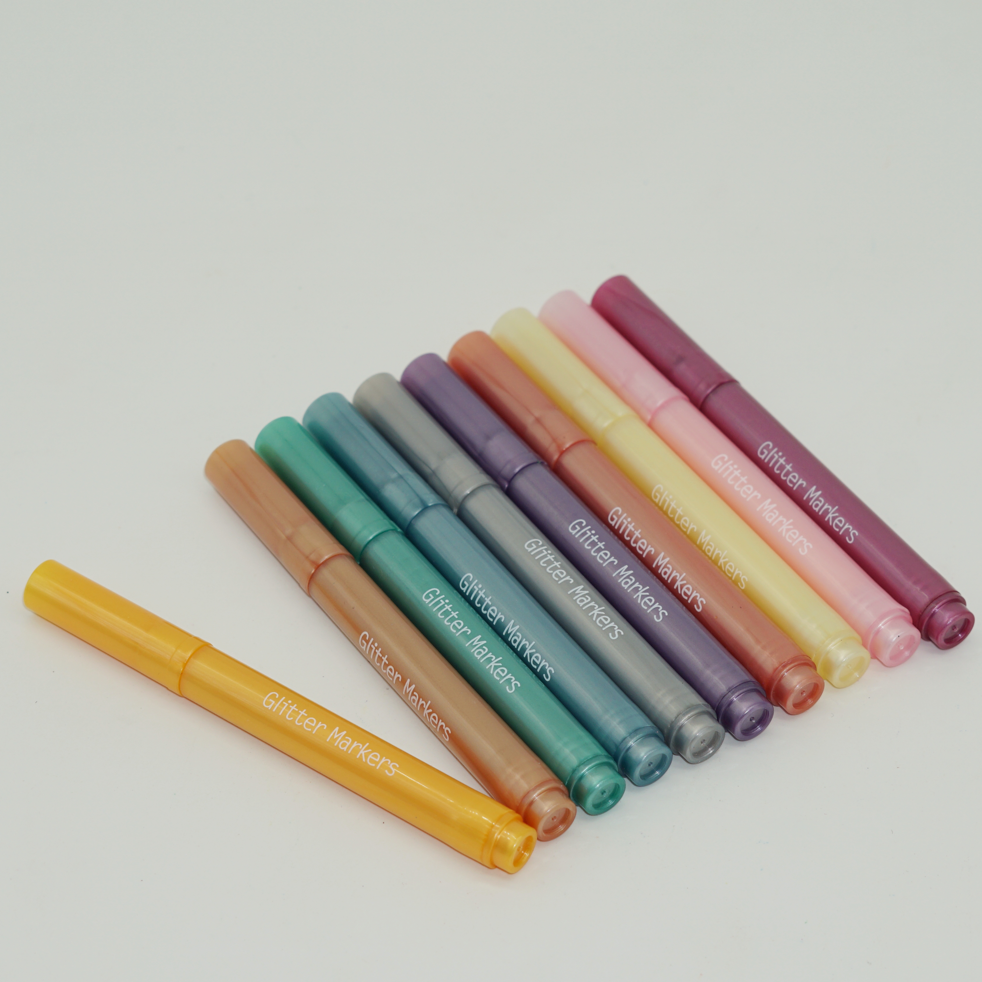 12 Colors Glitter Marker Wholesale Customization Manufacturer 6