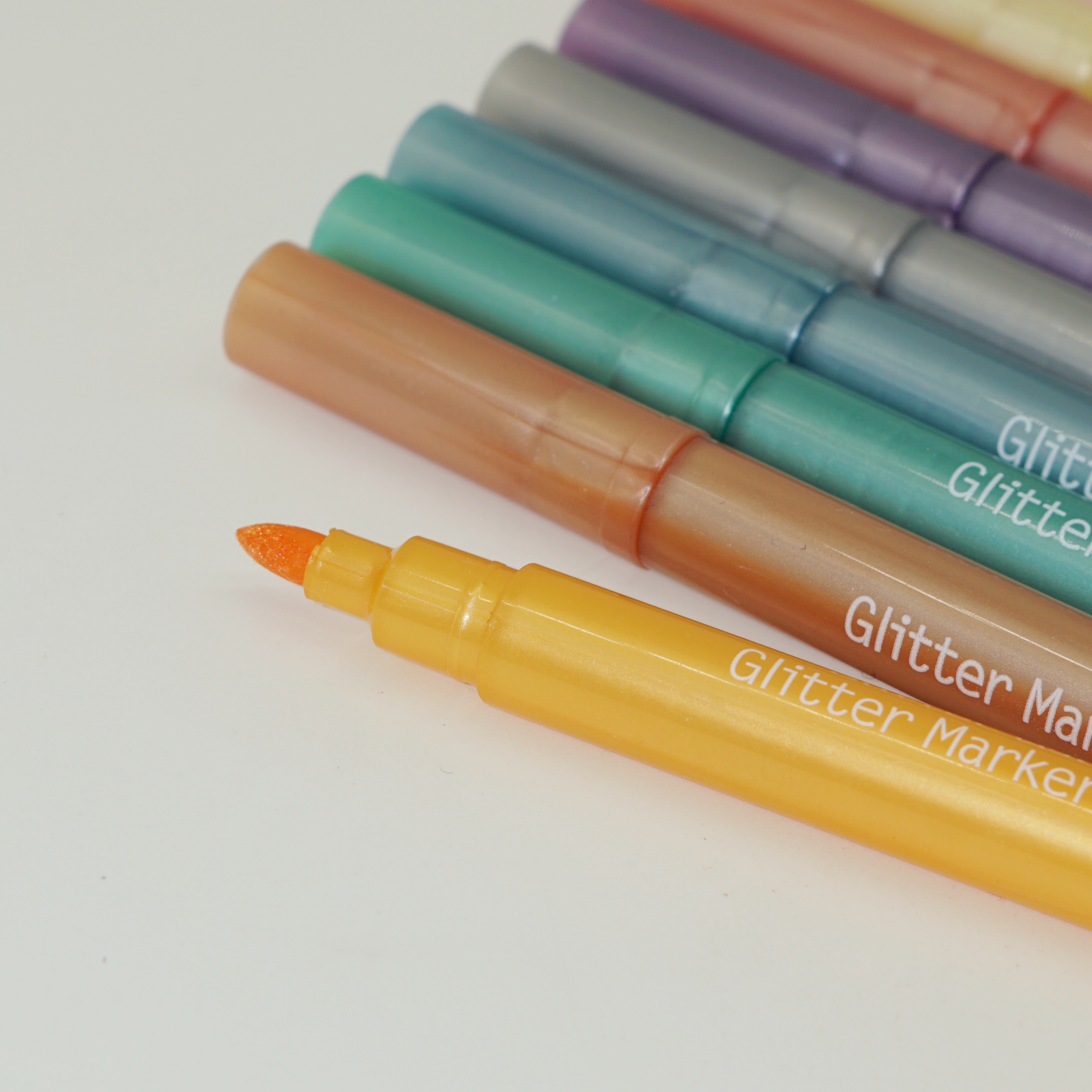 12 Colors Glitter Marker Wholesale Customization Manufacturer 3