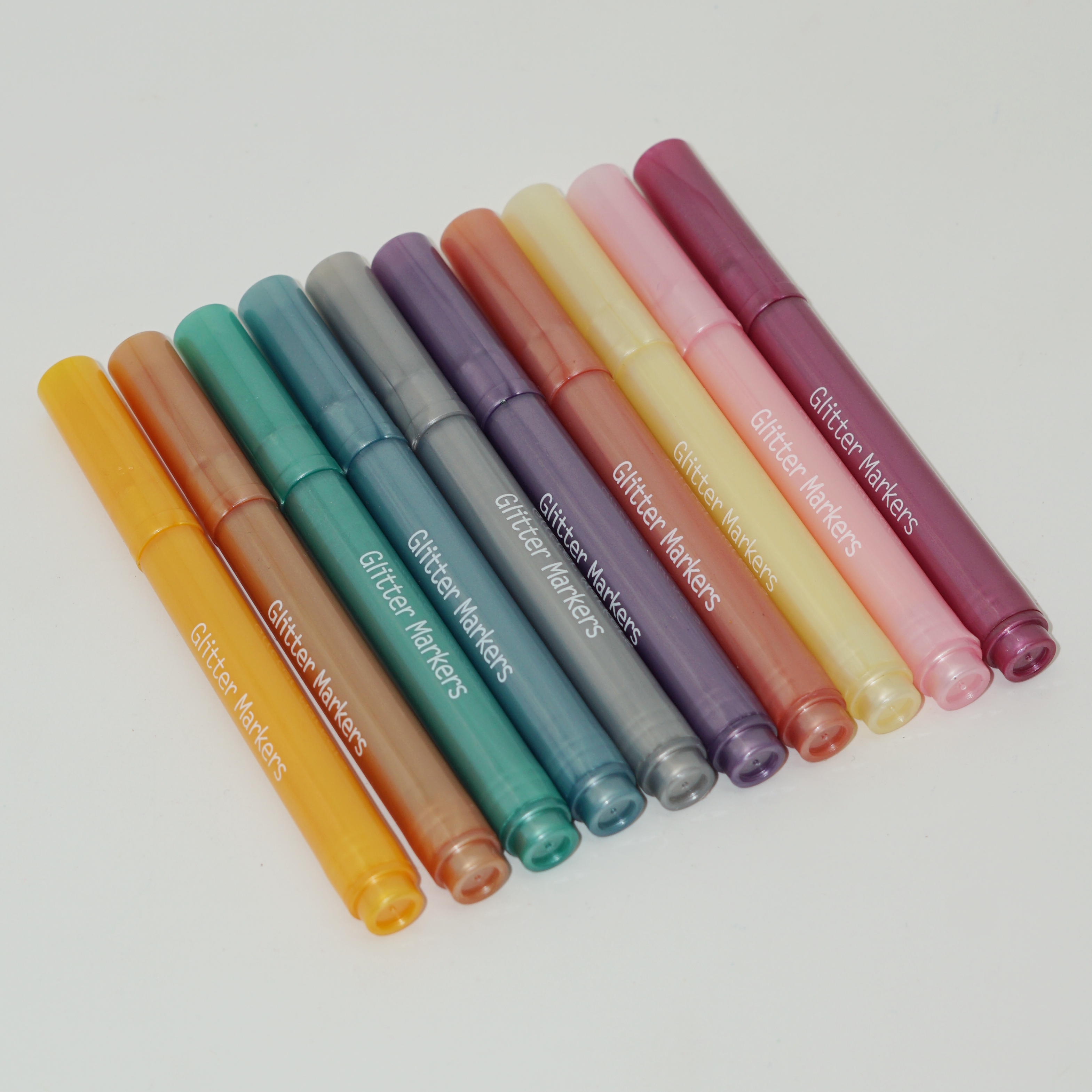 12 Colors Glitter Marker Wholesale Customization Manufacturer 4