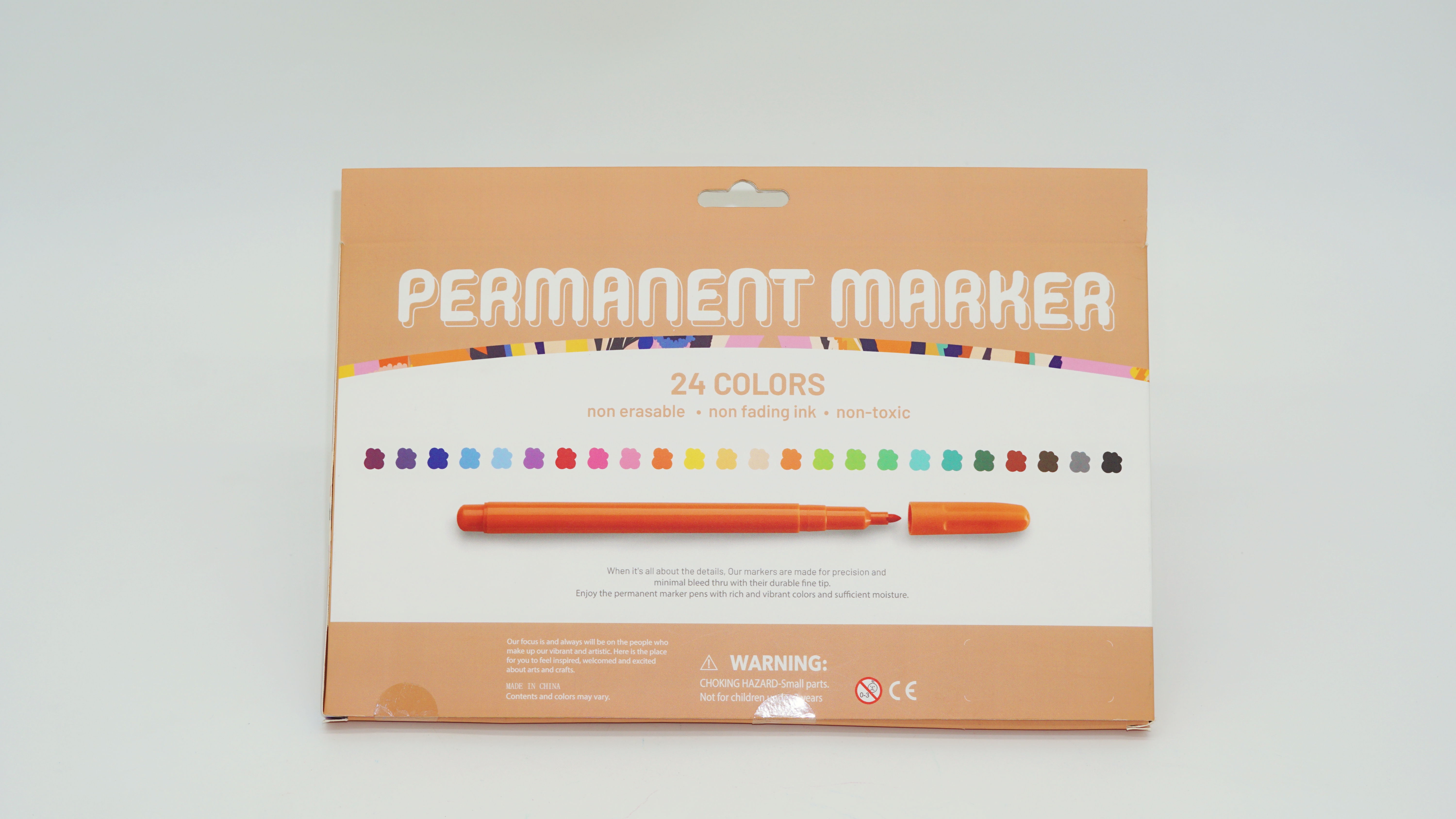24 Colors Permanent Marker Pen Supplier Manufacturer Factory Wholesale Customization 3