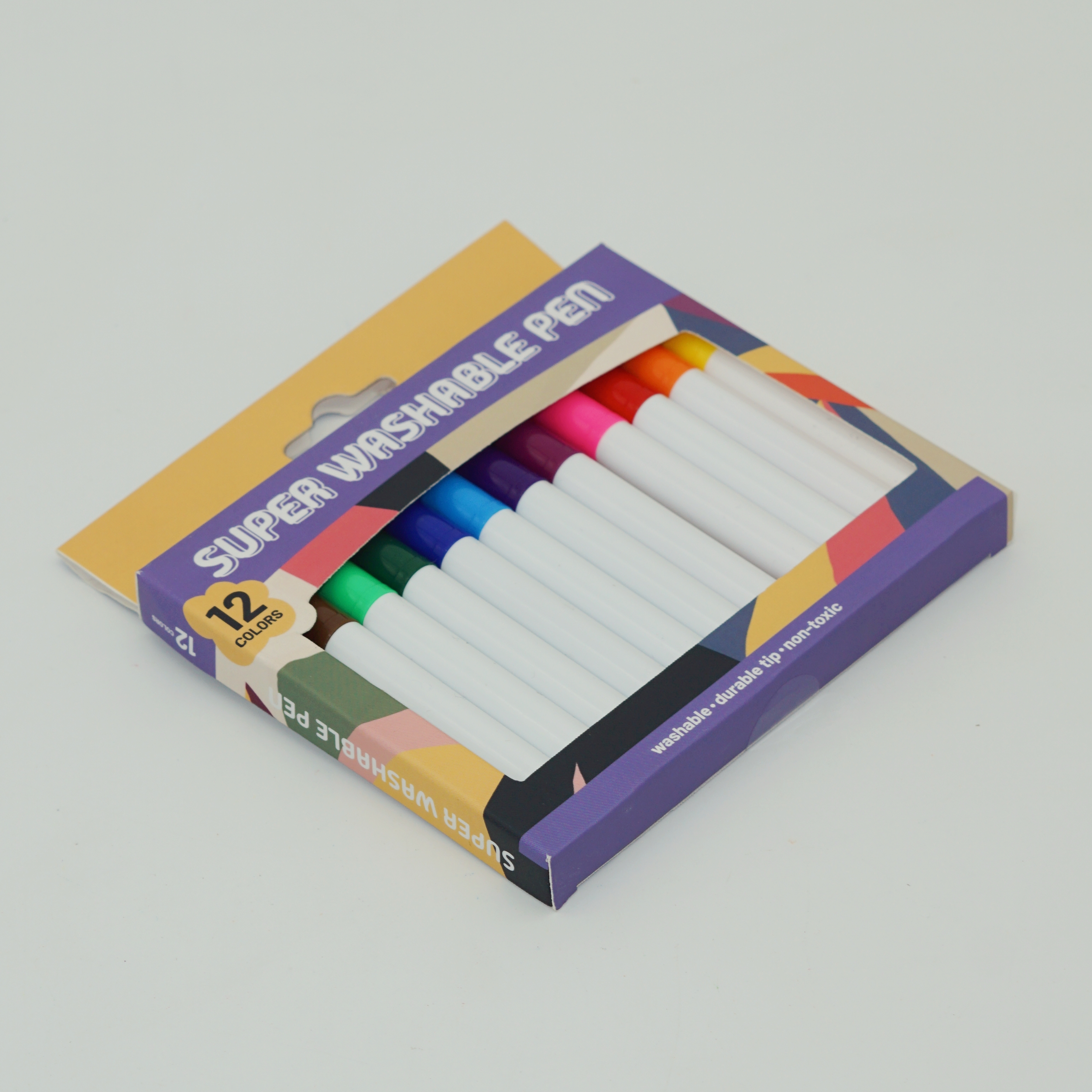 12 Colors Super Washable Watercolor Pen Set Wholesale Customization Supplier 5