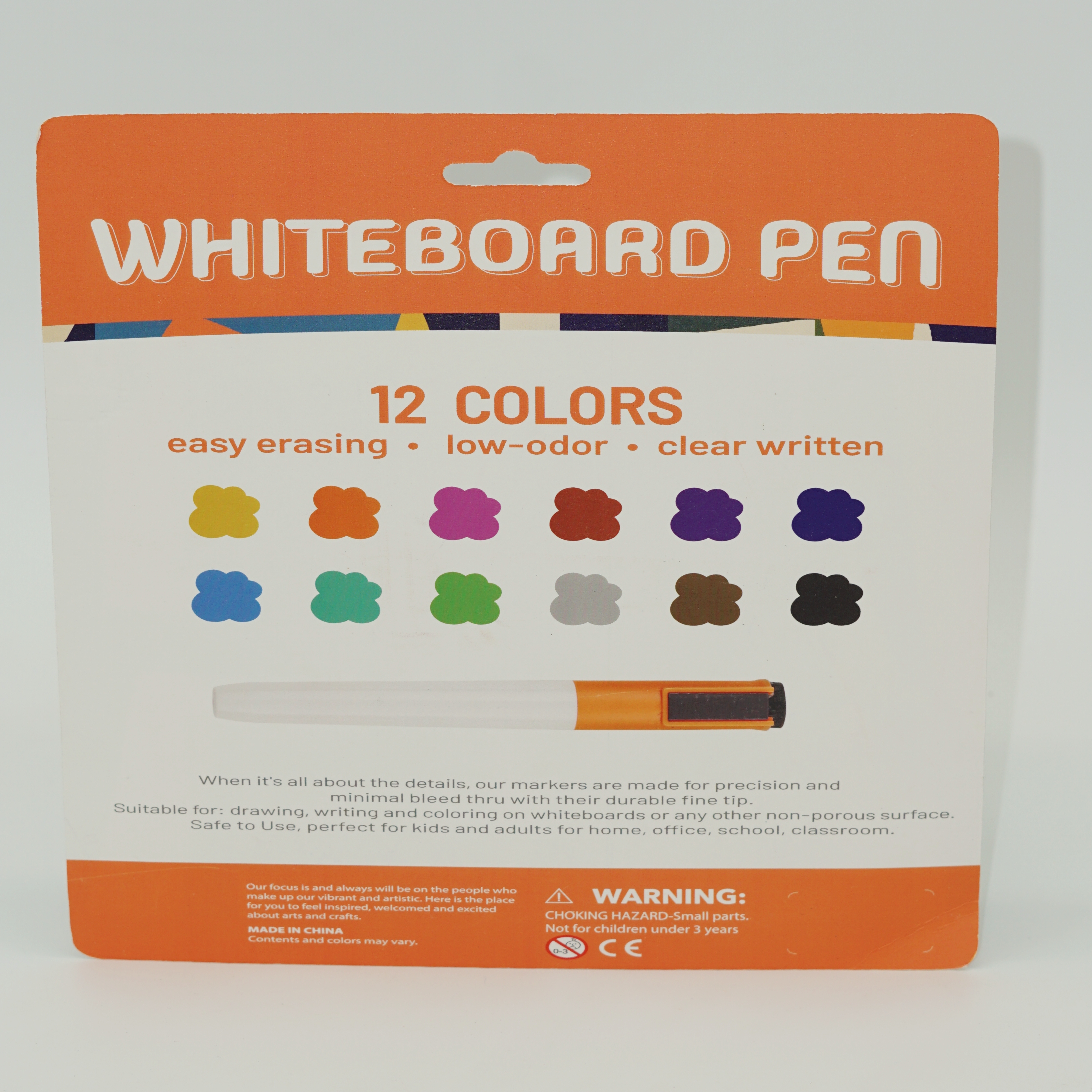 12 Colors Magnetic Whiteboard Marker Pen Set 4