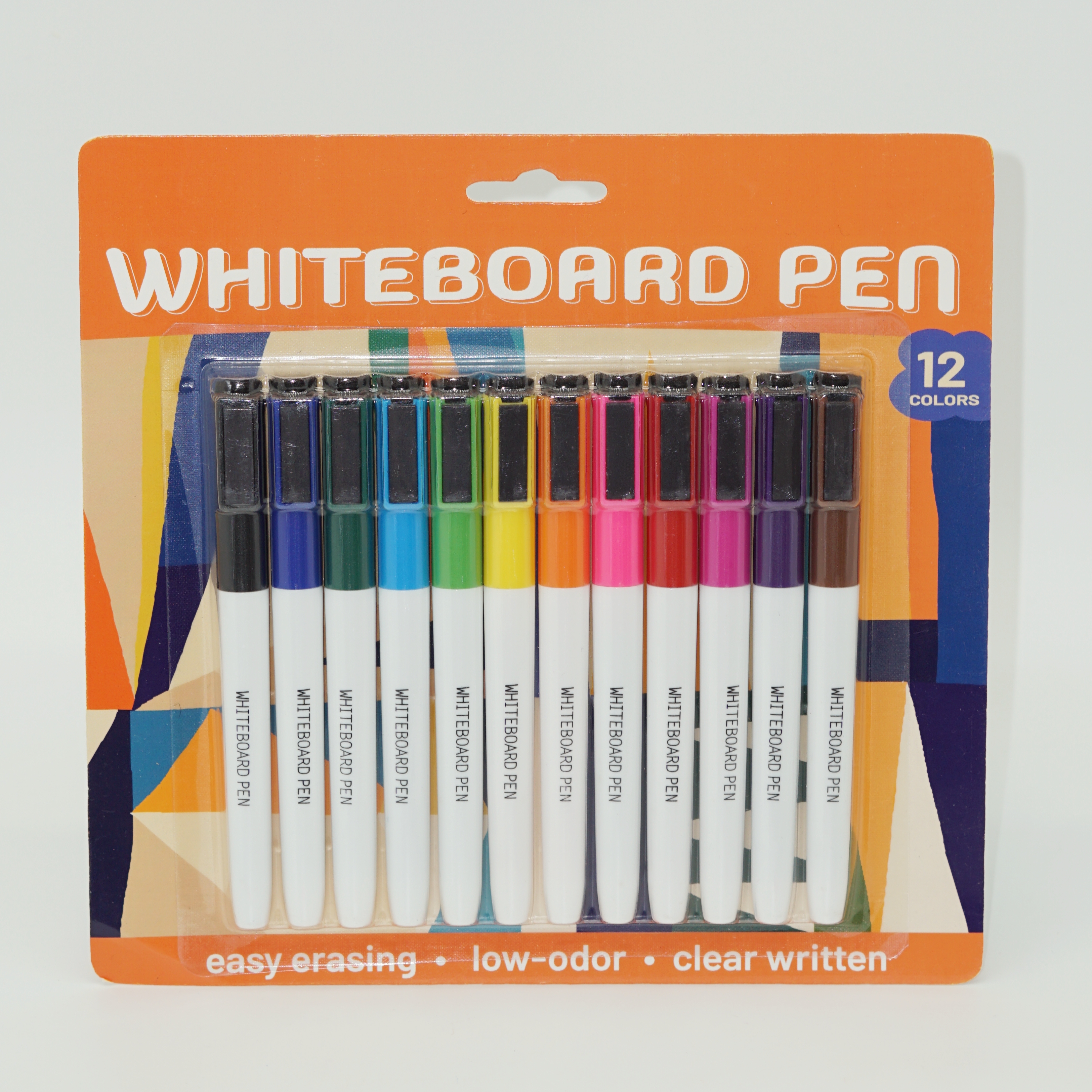 12 Colors Magnetic Whiteboard Marker Pen Set 2