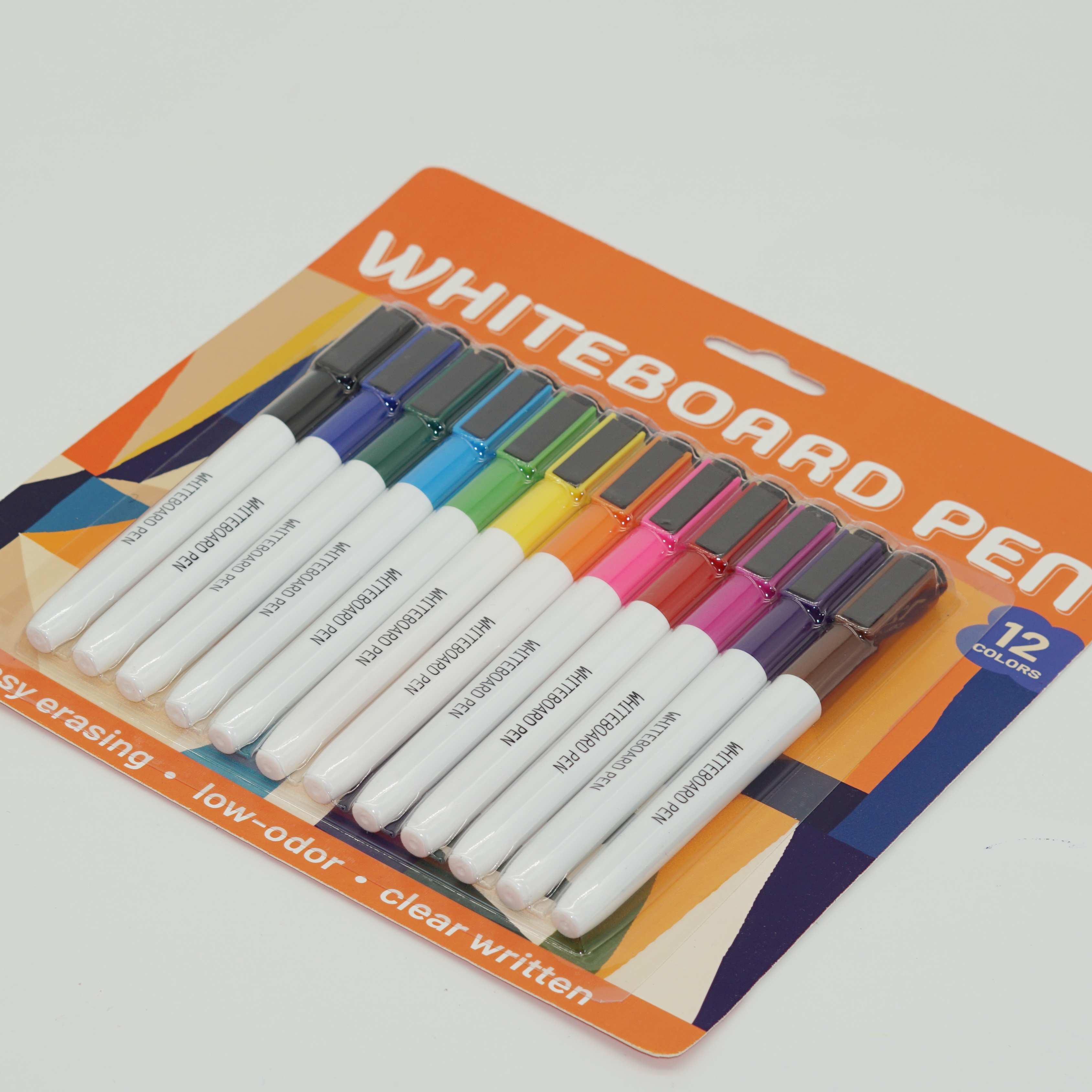 12 Colors Magnetic Whiteboard Marker Pen Set 5