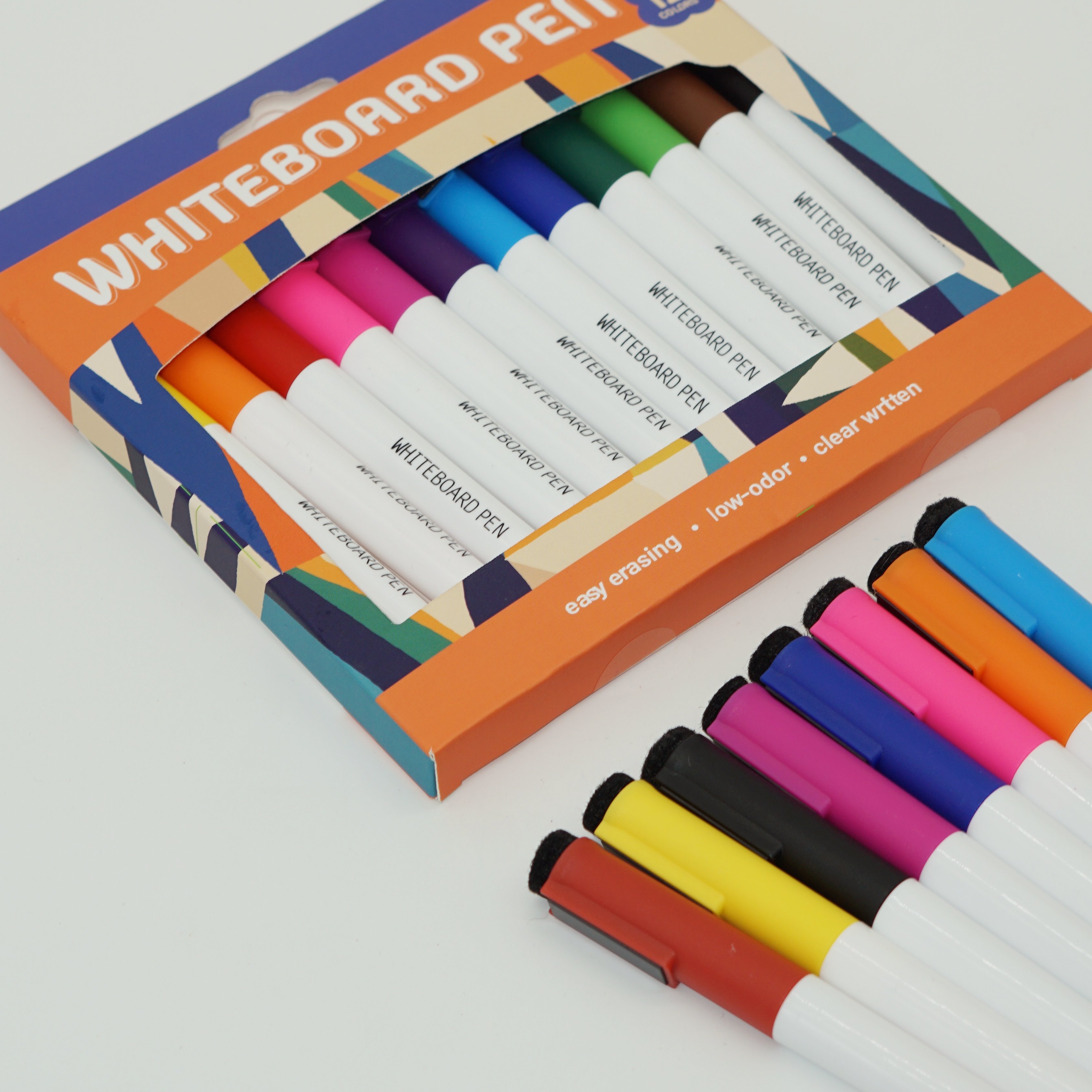 Whiteboard Marker Factory Wholesale Custom Magnetic Felt Tip Pen Low MOQ 8