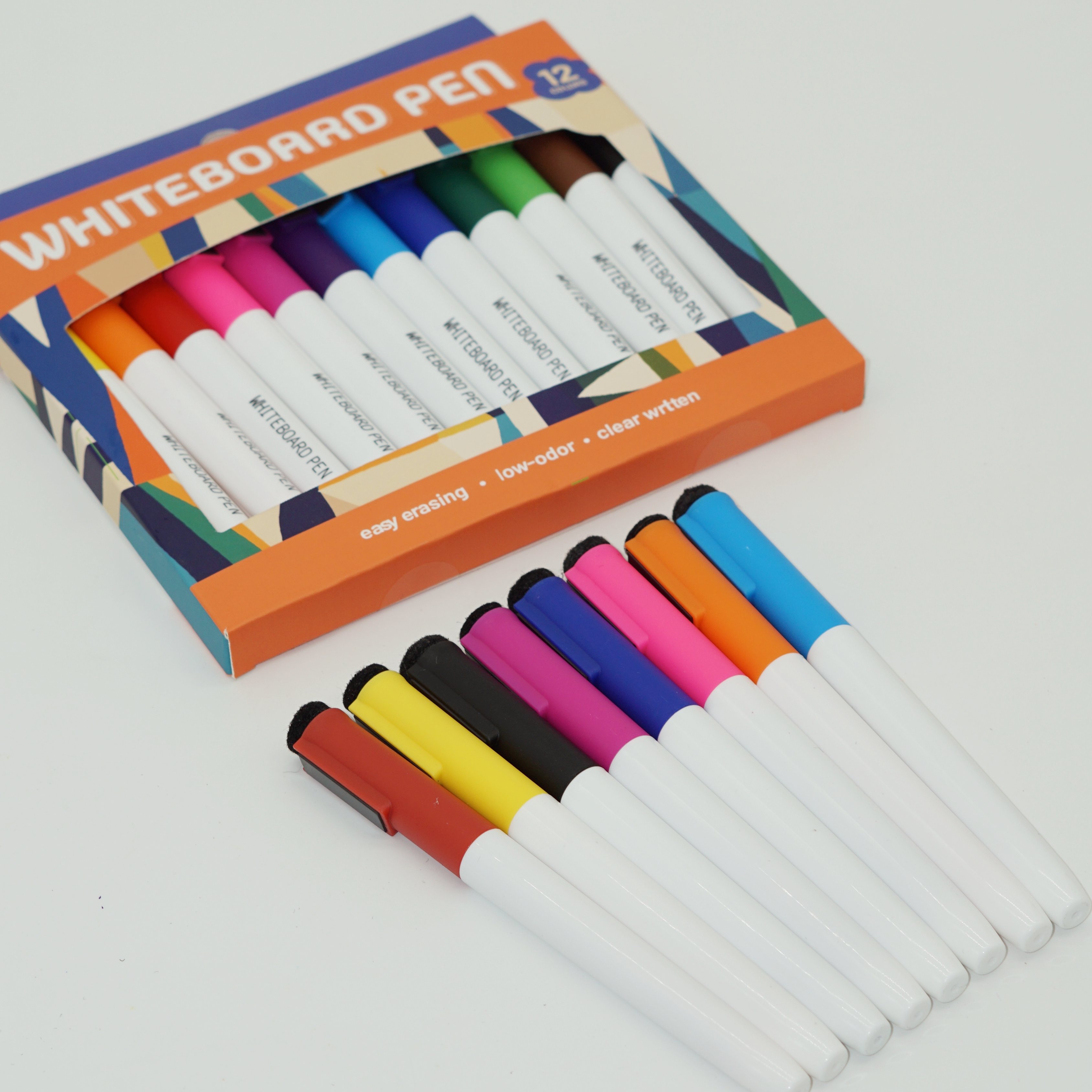 Whiteboard Marker Factory Wholesale Custom Magnetic Felt Tip Pen Low MOQ 9