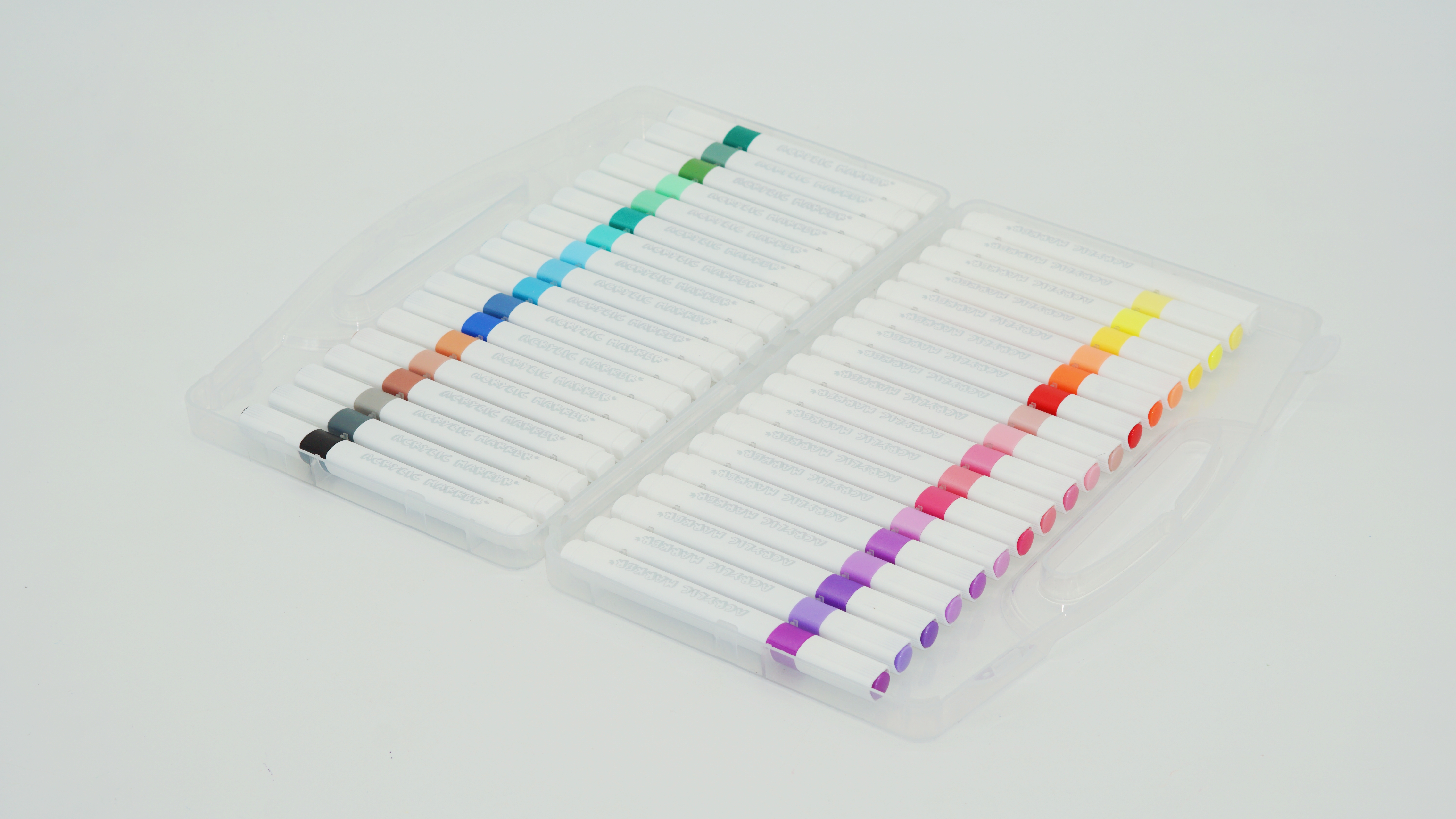36 Colors Acrylic Marker Box Set Wholesale Custom Low MOQ Factory 3