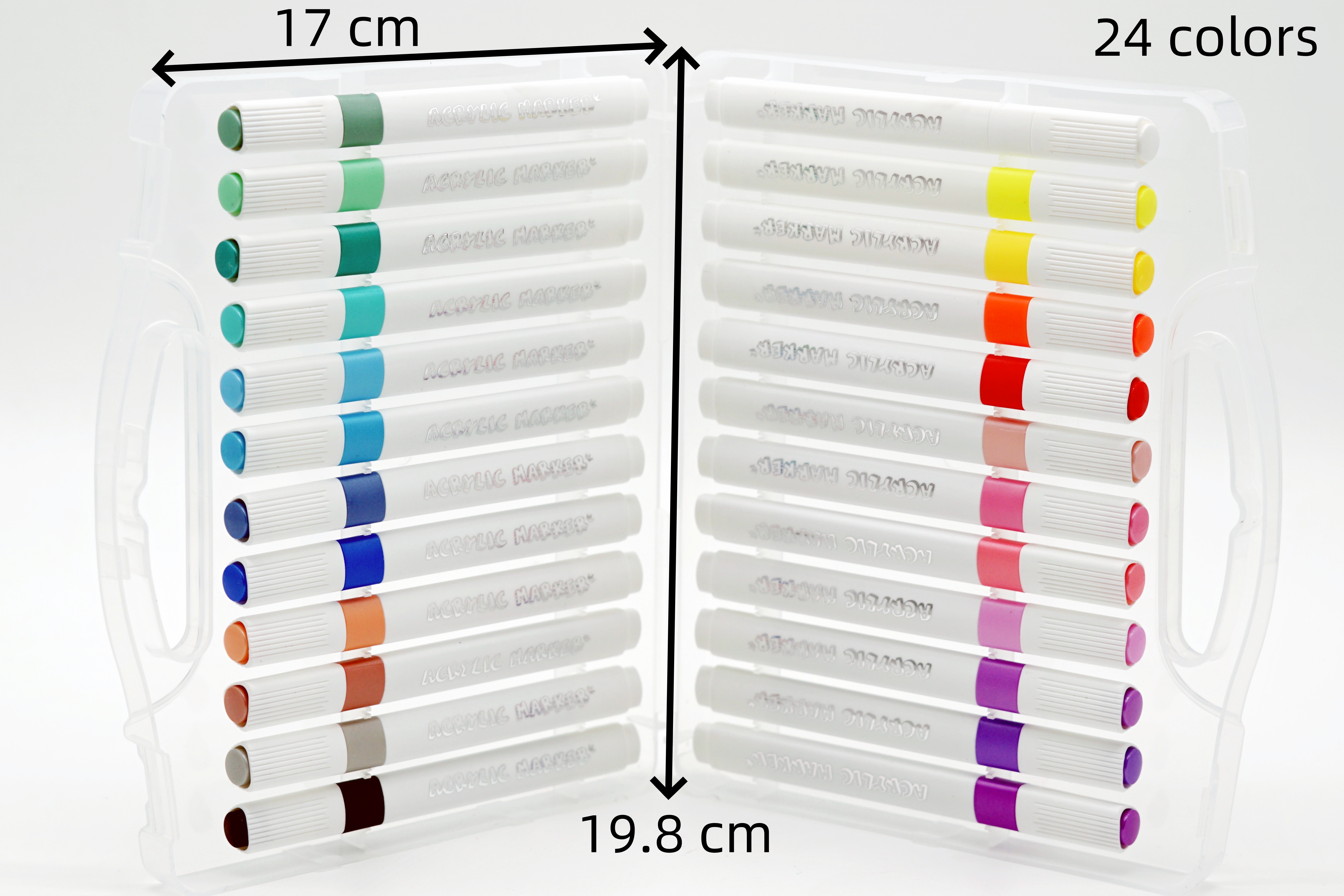 80 Colors Acrylic Marker Set 7