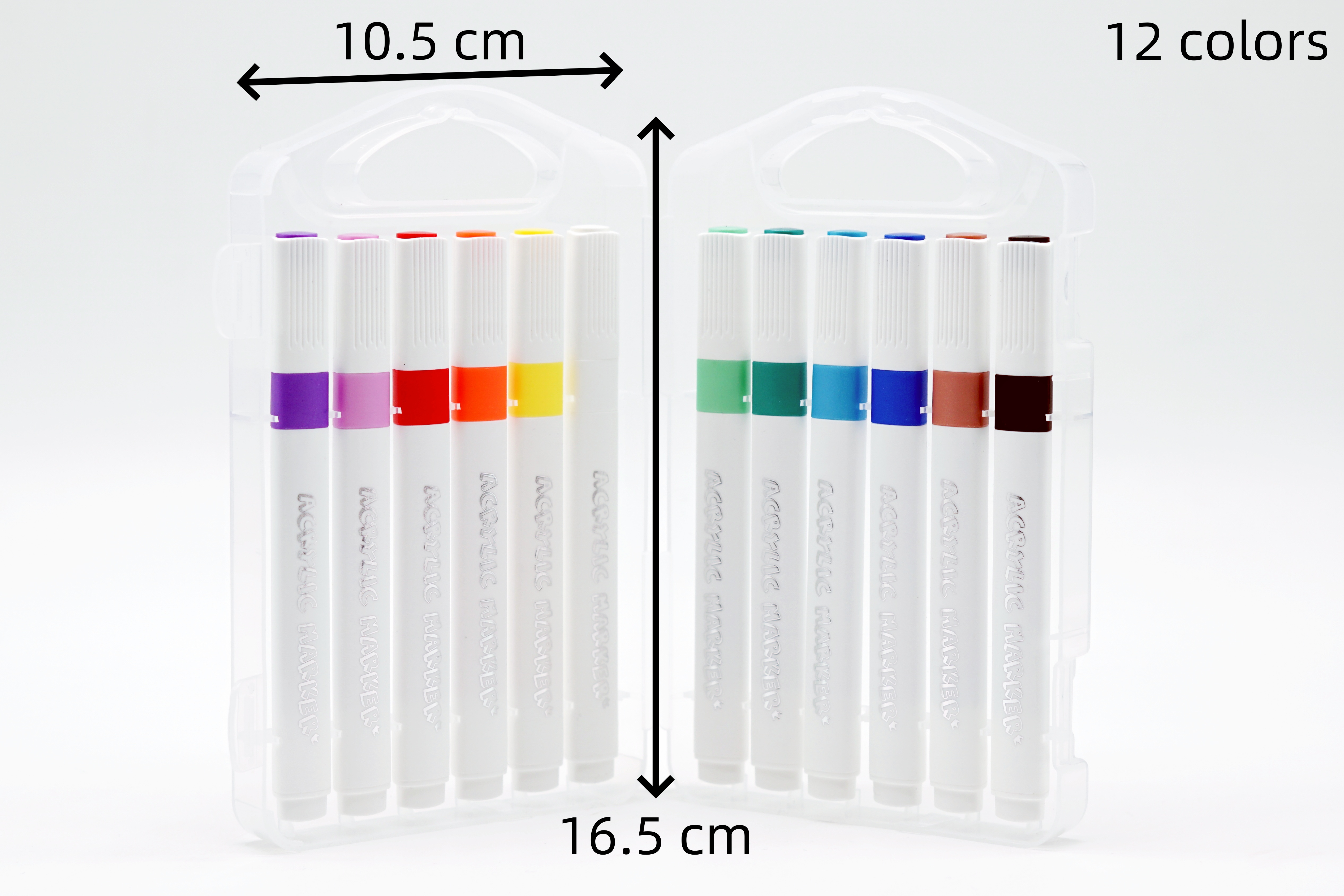 80 Colors Acrylic Marker Set 6