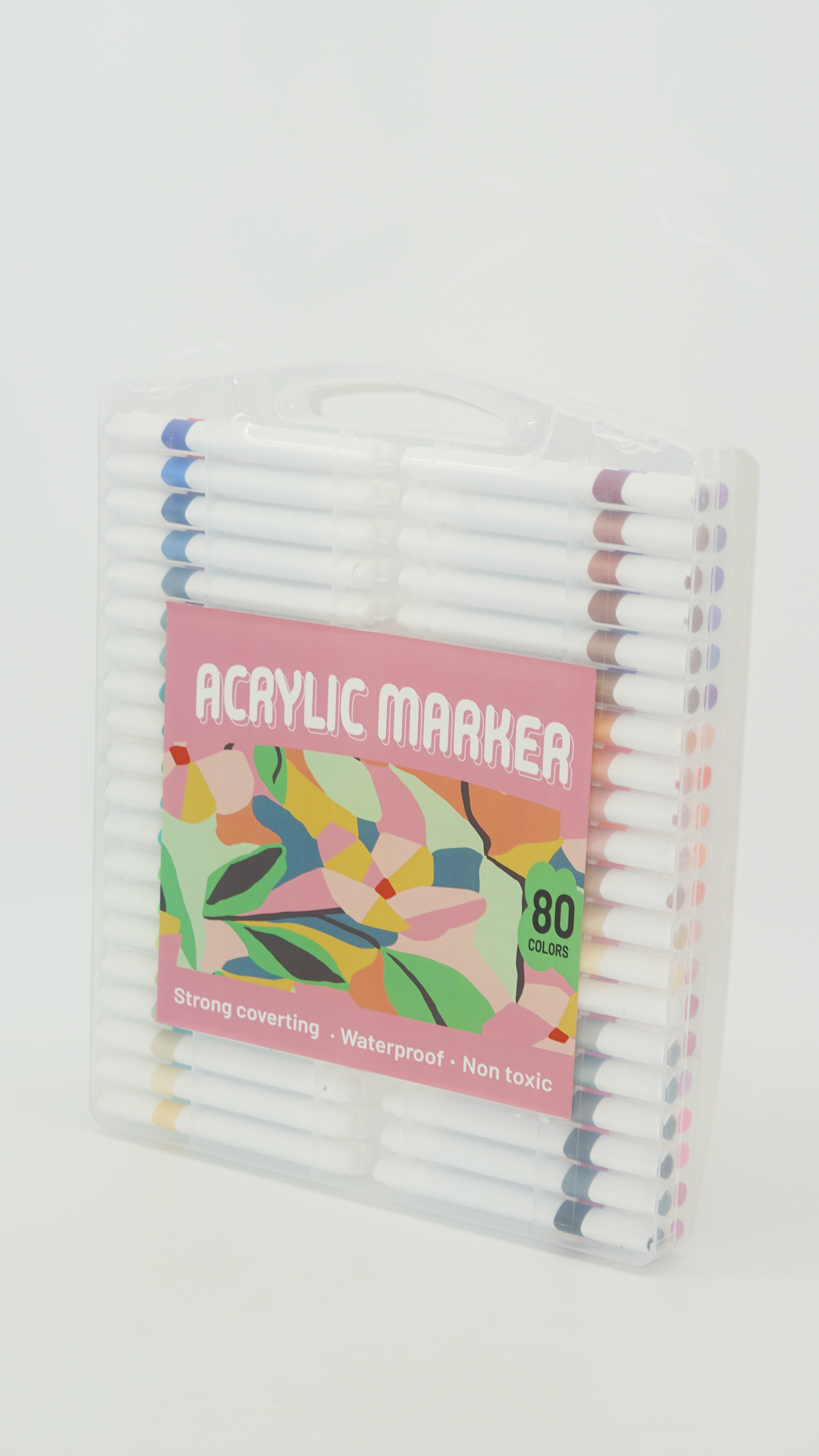 80 Colors Acrylic Marker Set 10