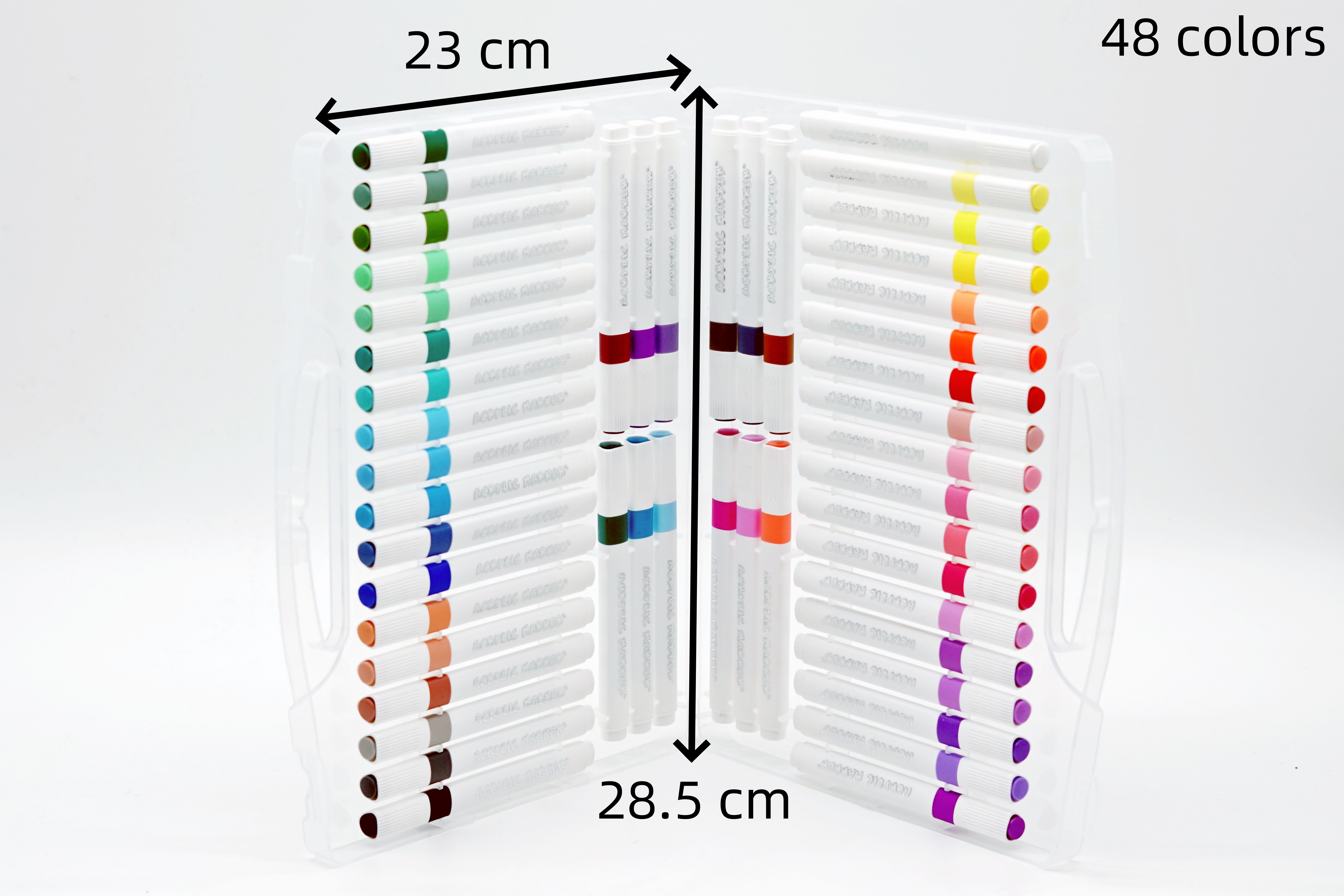 80 Colors Acrylic Marker Set 9