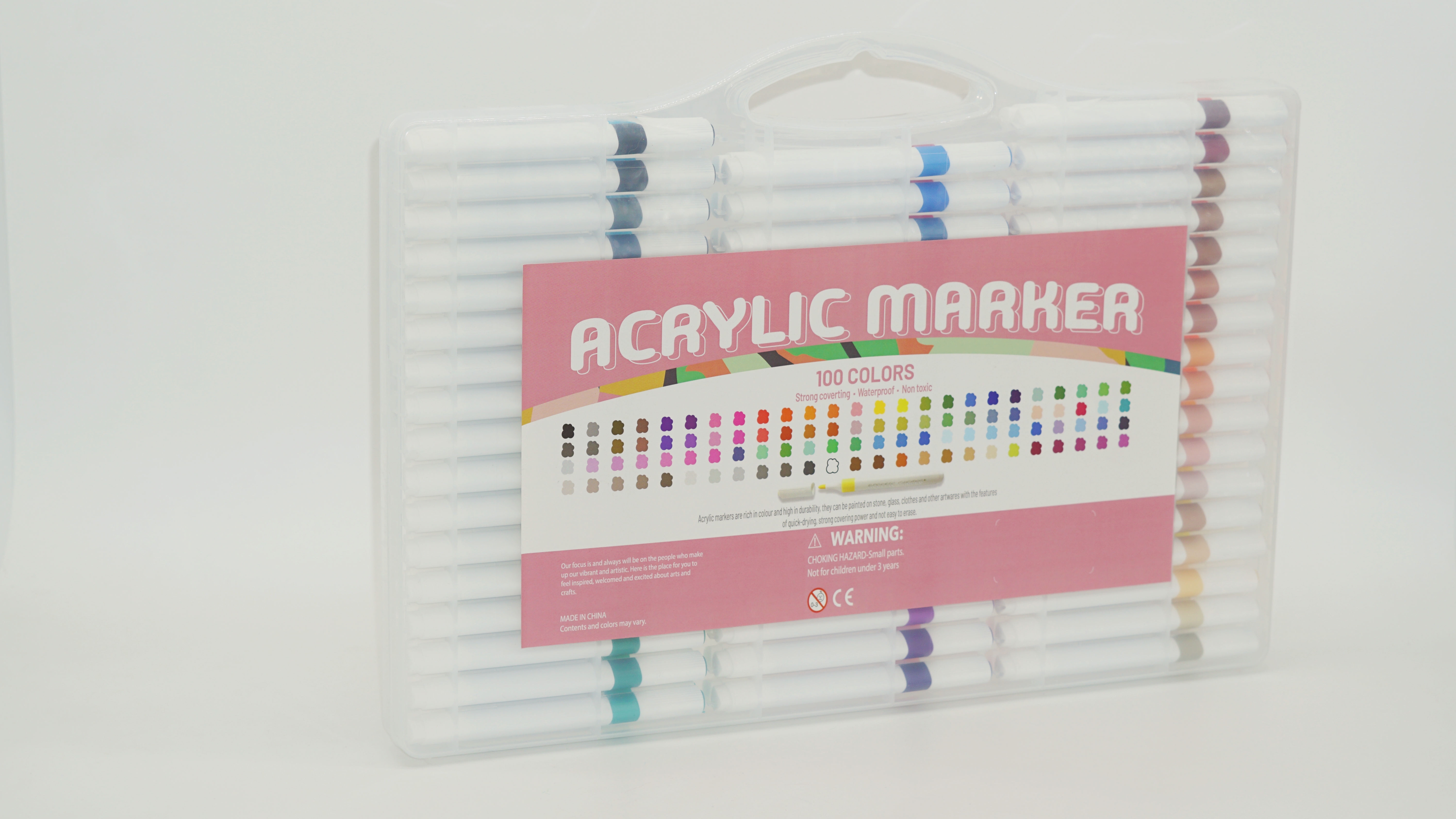 100 Colors Acrylic Marker Set 12