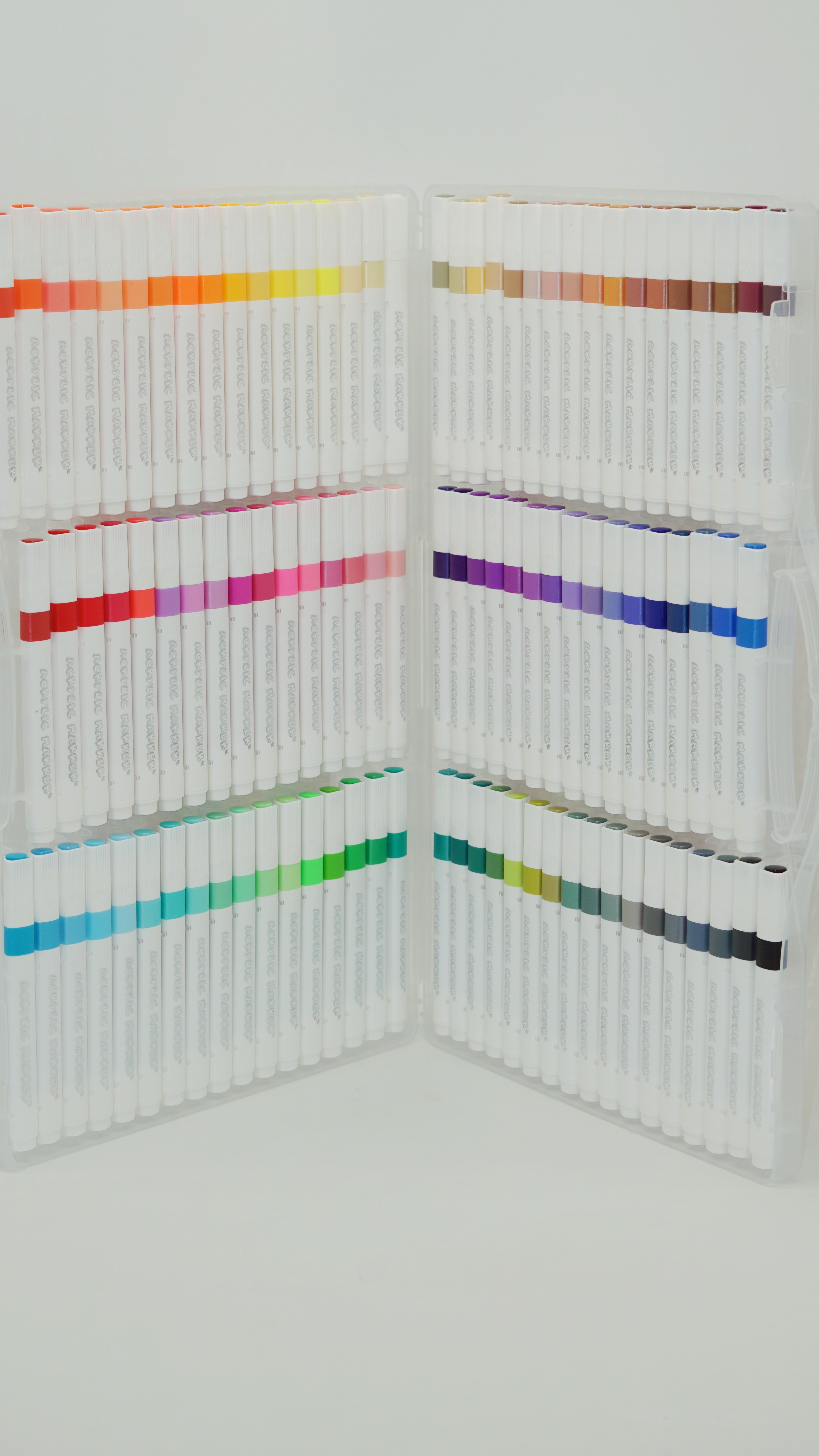 100 Colors Acrylic Marker Set 10