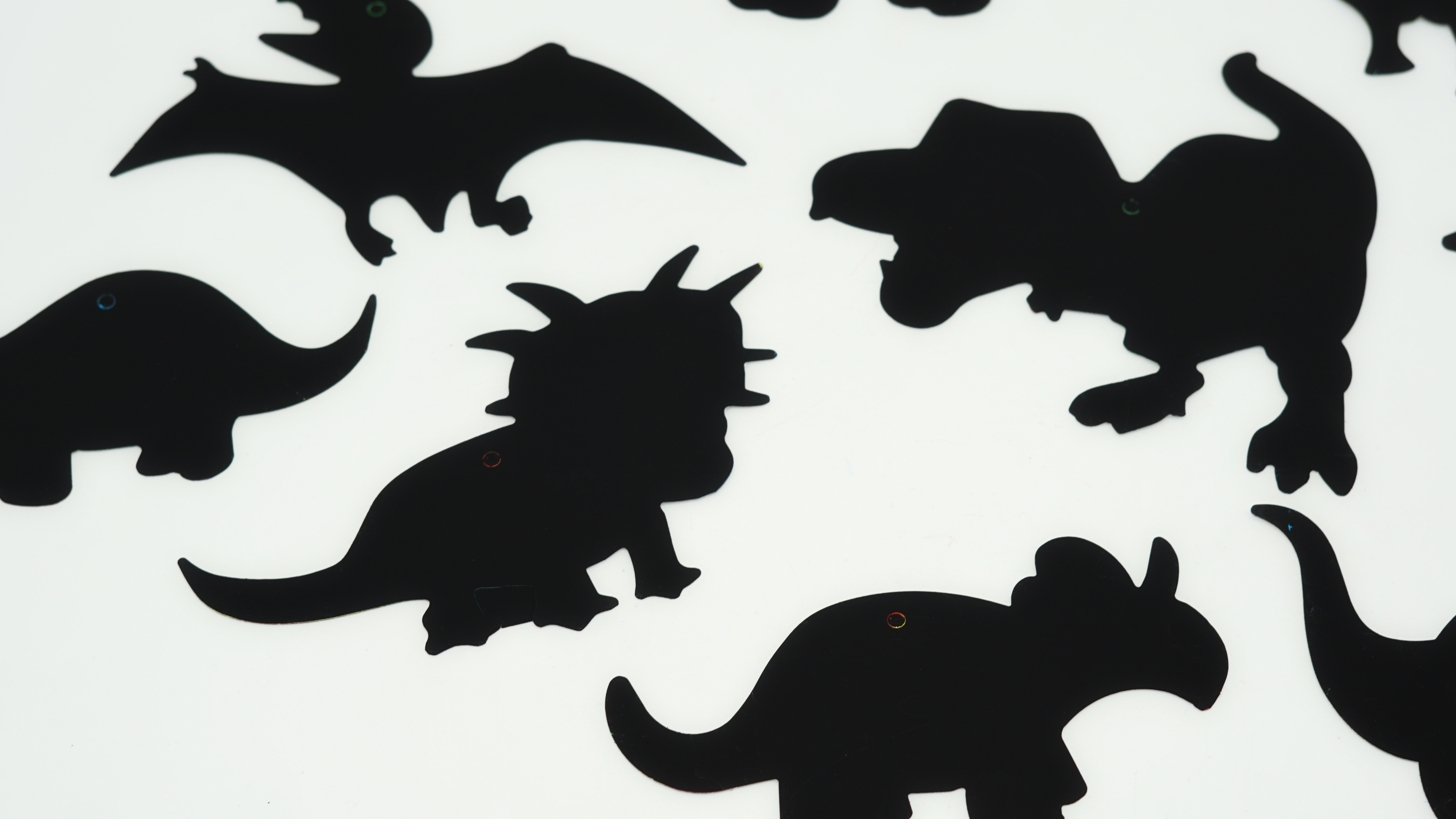 Factory Wholesale Dinosaur DIY Bookmark Colorful Scratch Art Paper Special-shaped Children Painting 2