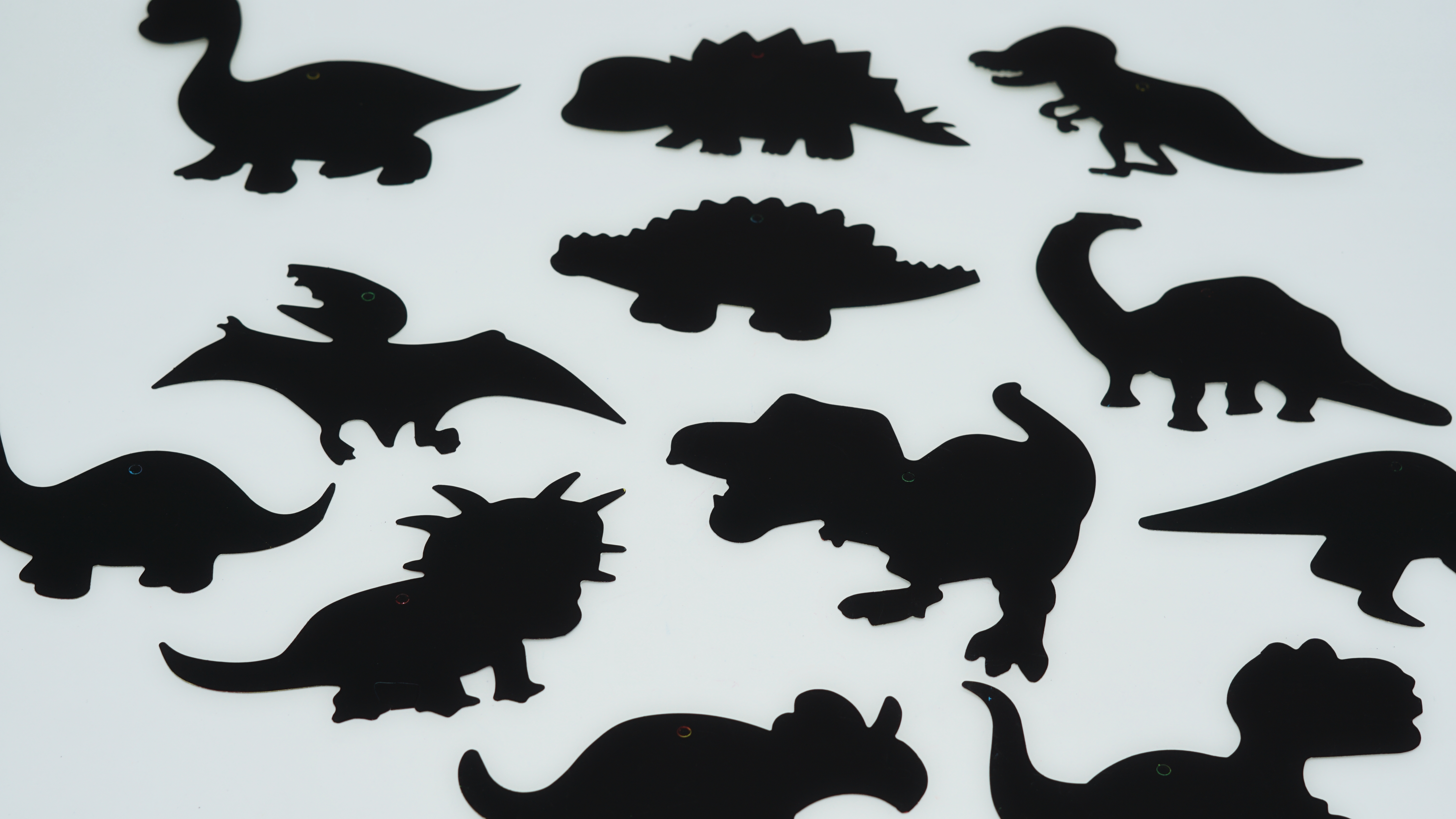Factory Wholesale Dinosaur DIY Bookmark Colorful Scratch Art Paper Special-shaped Children Painting 3