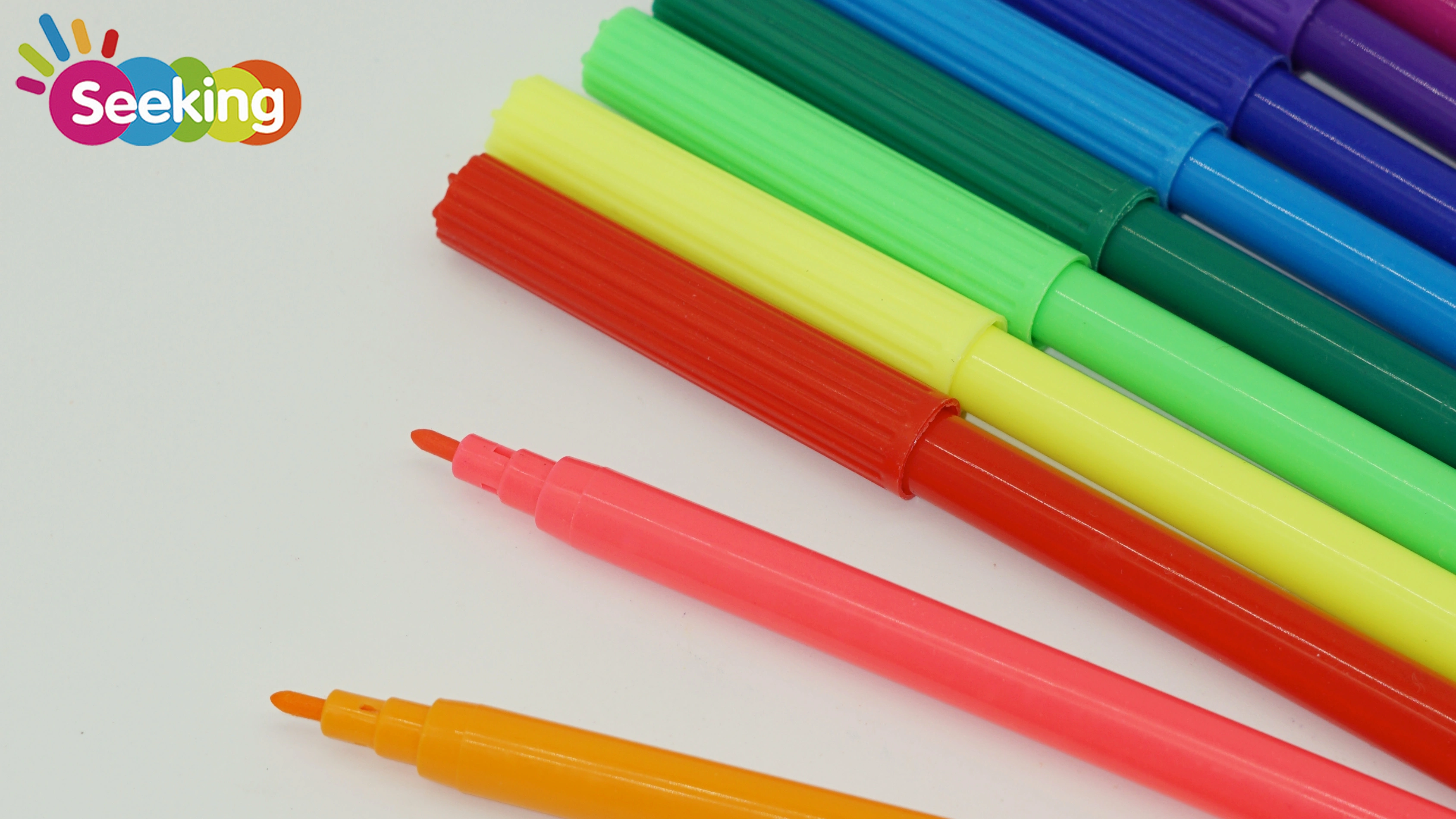 Fabricante profesional, bolígrafo de acuarela de alta calidad, 6/12/18 colores, no tóxico, para papelería infantil. 1