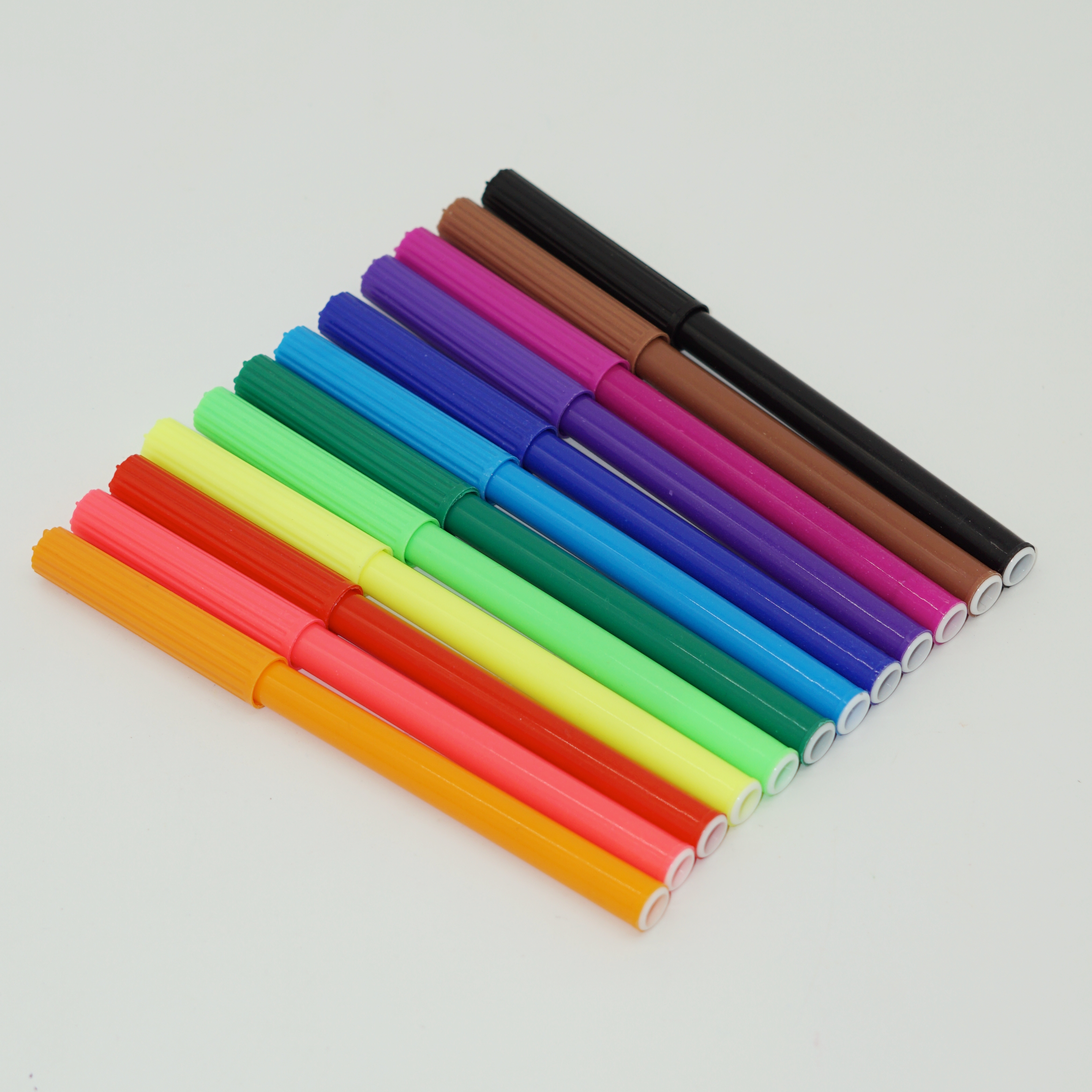 Professional Manufacturer 6/12/18 Colors High Quality Watercolor Pen Non Toxic for Children Stationery Set 7