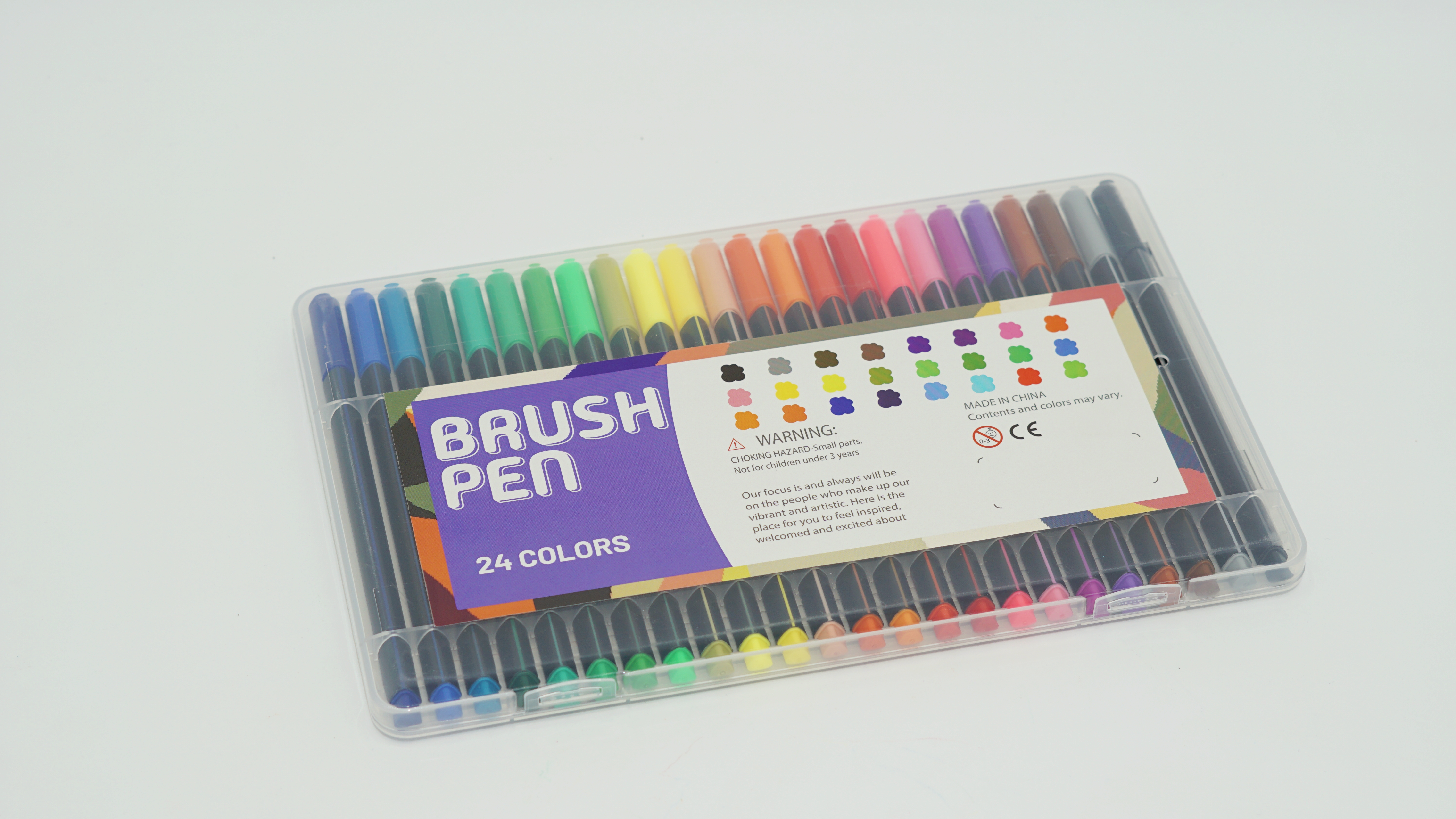 Manufacturer Wholesale Custom OEM/ODM Brush Watercolor Pen Set Stationery Supplier 3