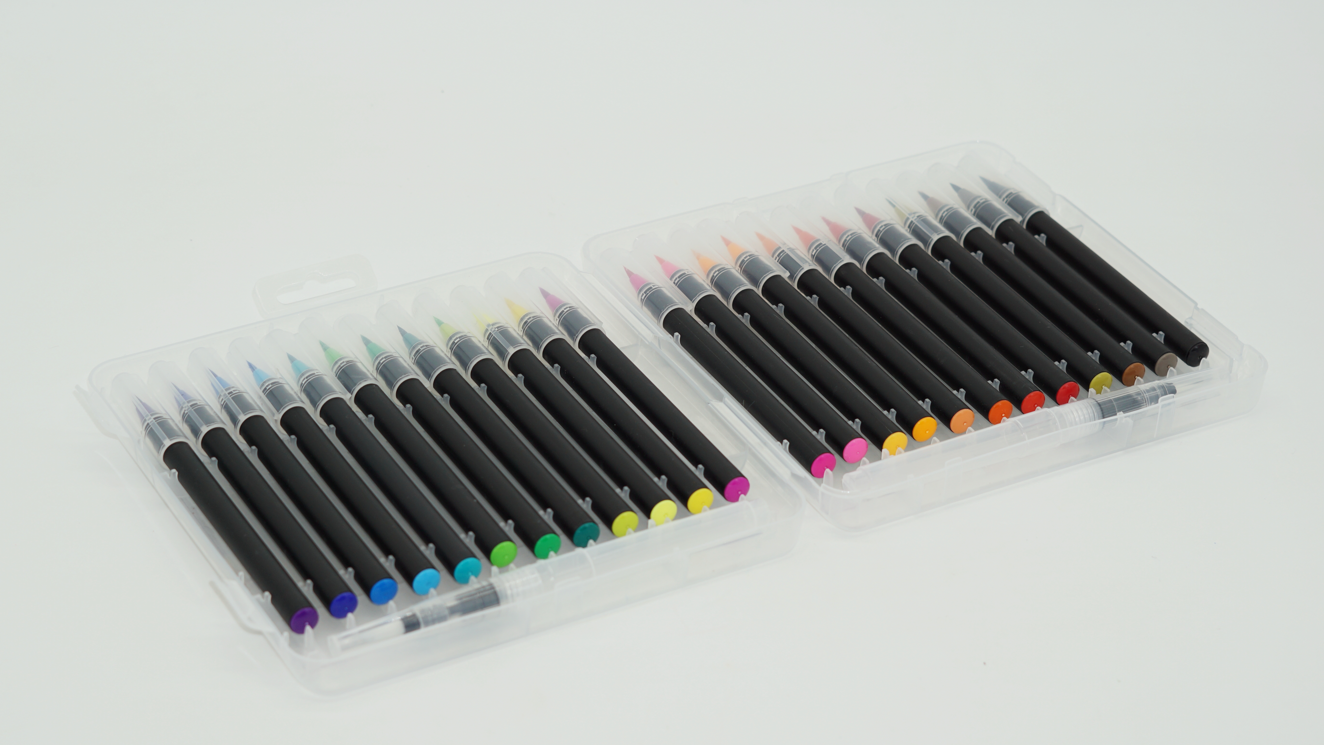 Professional Manufacturer Flexible Nylon Brush Watercolor Pen Set 4