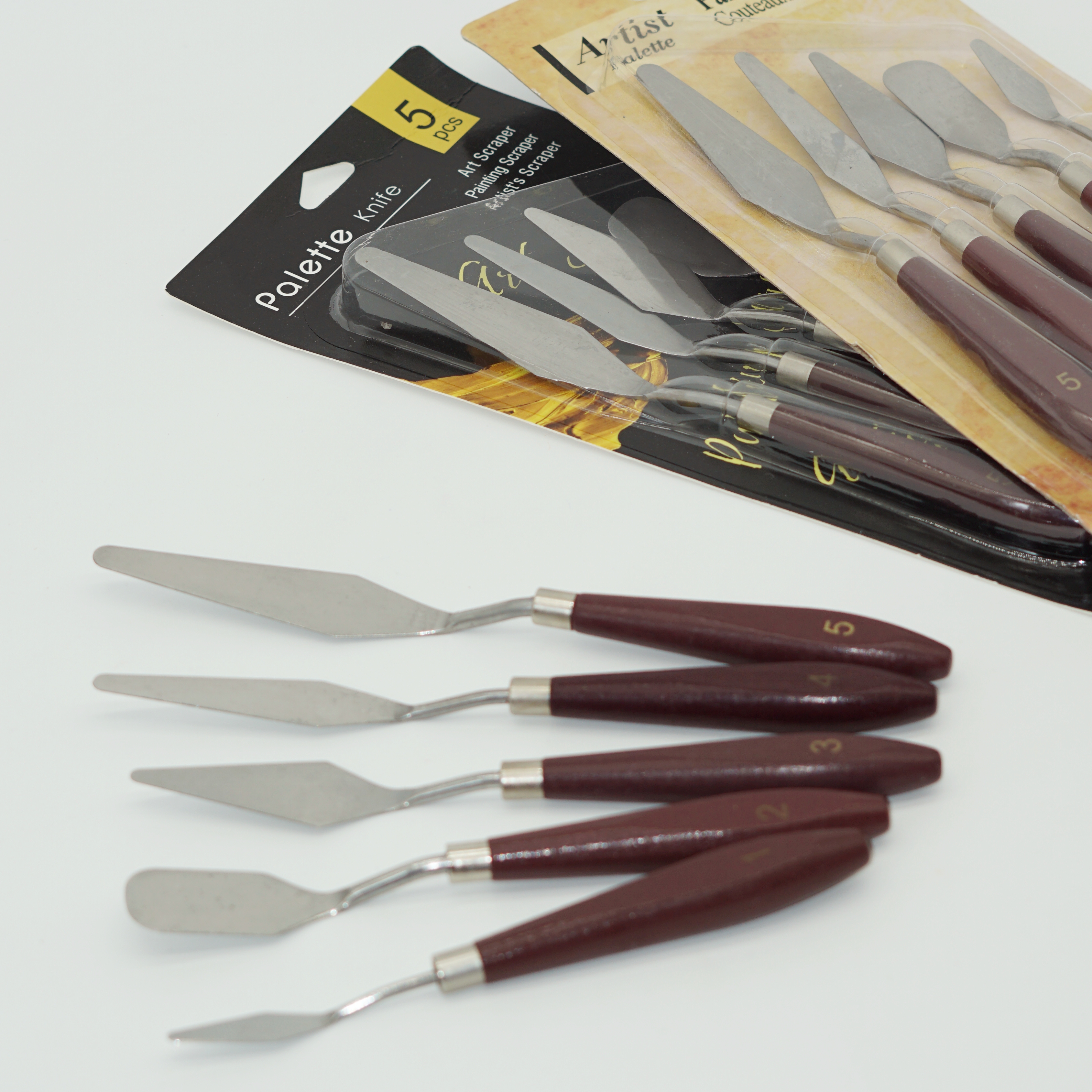Manufacturer Palette Knives Factory Wholesale Custom High Quality Professional for Artist Painting Tools 5