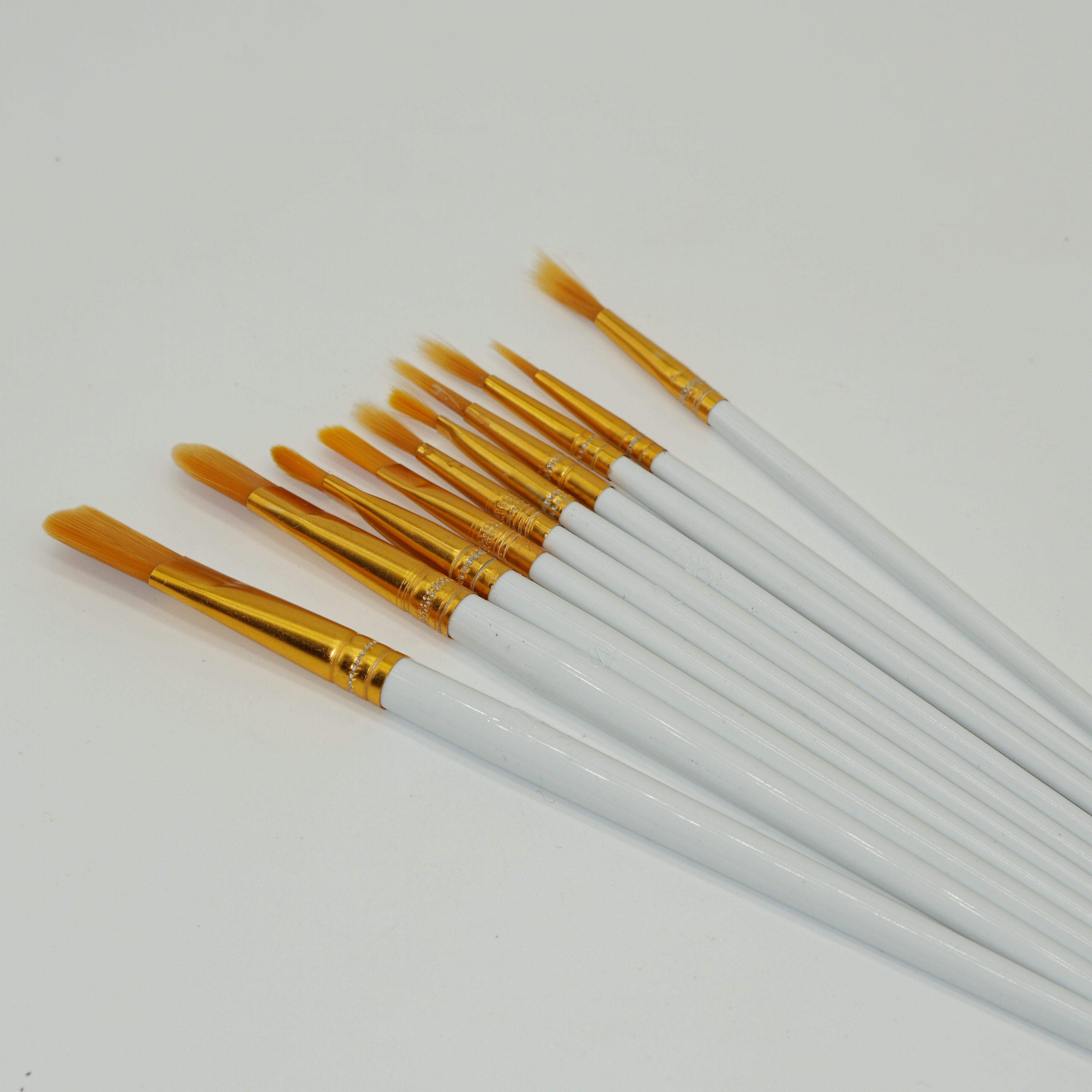 Wholesale Custom High Quality Colorful Painting Tools Professional Drawing Artist Brushes Set 6
