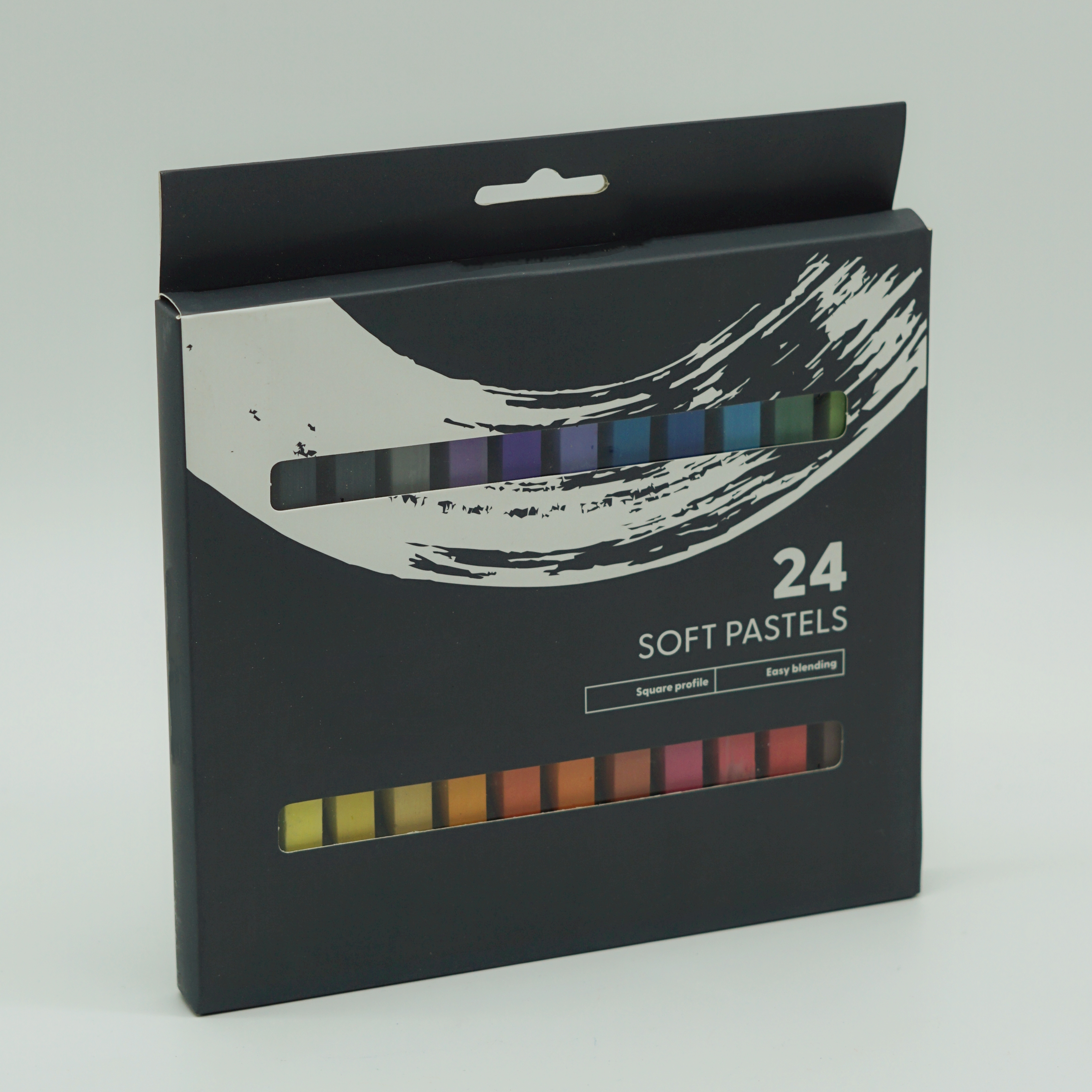 Manufacturer Wholesale Custom High-quality 24 Colors Soft Chalk Pastels for Artists 2