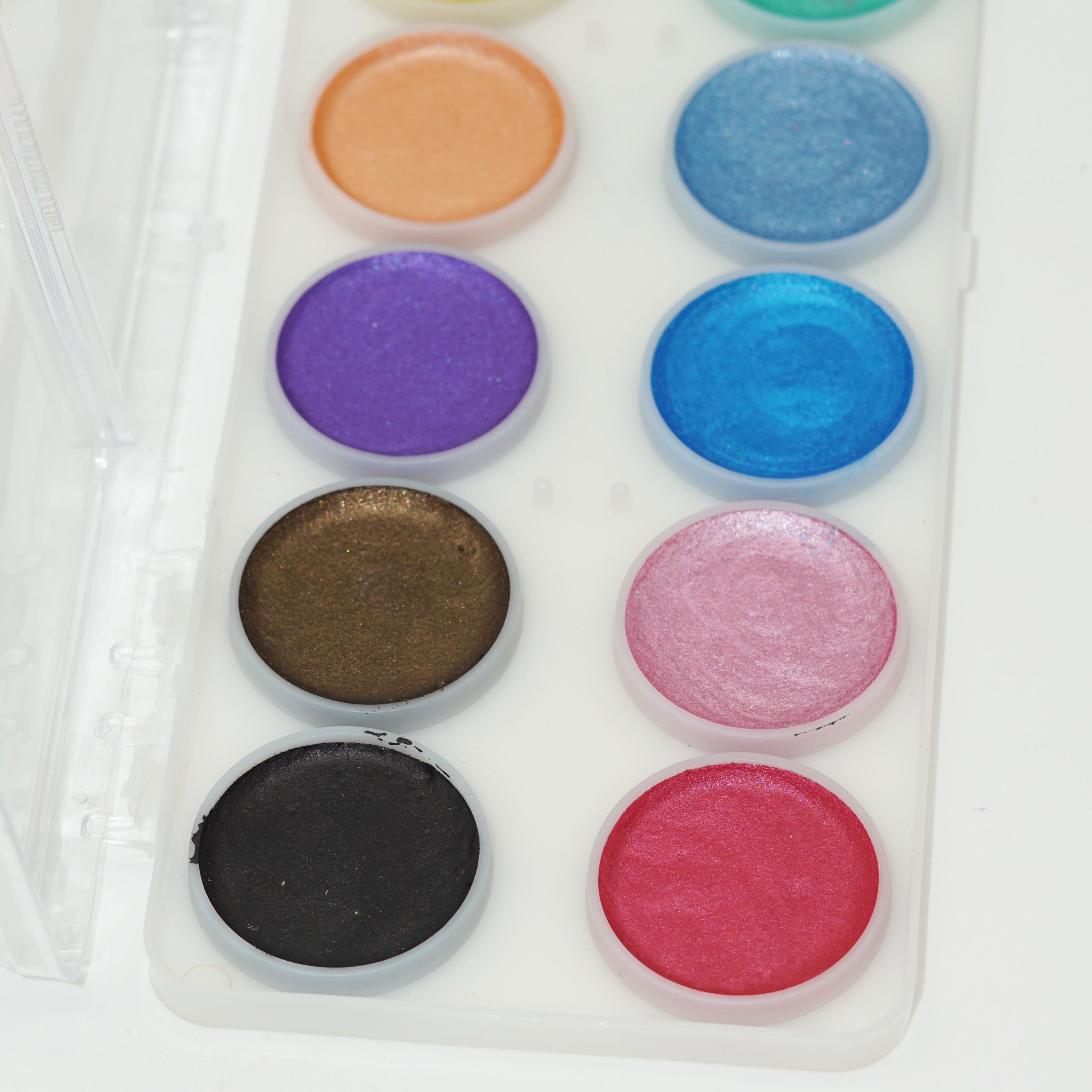 Customized Metallic Pearlescent Colors Solid Watercolor Paint Set Manufacturer 5