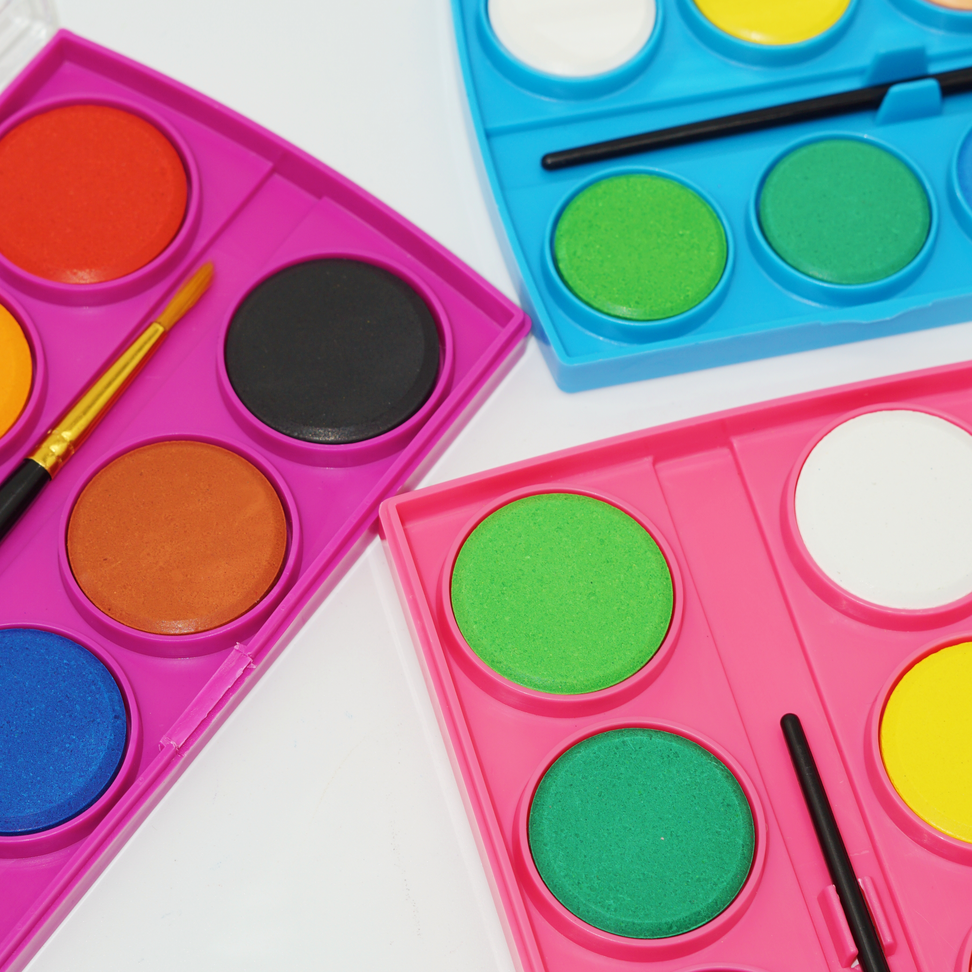 Proveedor de juego de acuarelas sólidas de 8 colores de alta calidad, al por mayor y personalizado 6