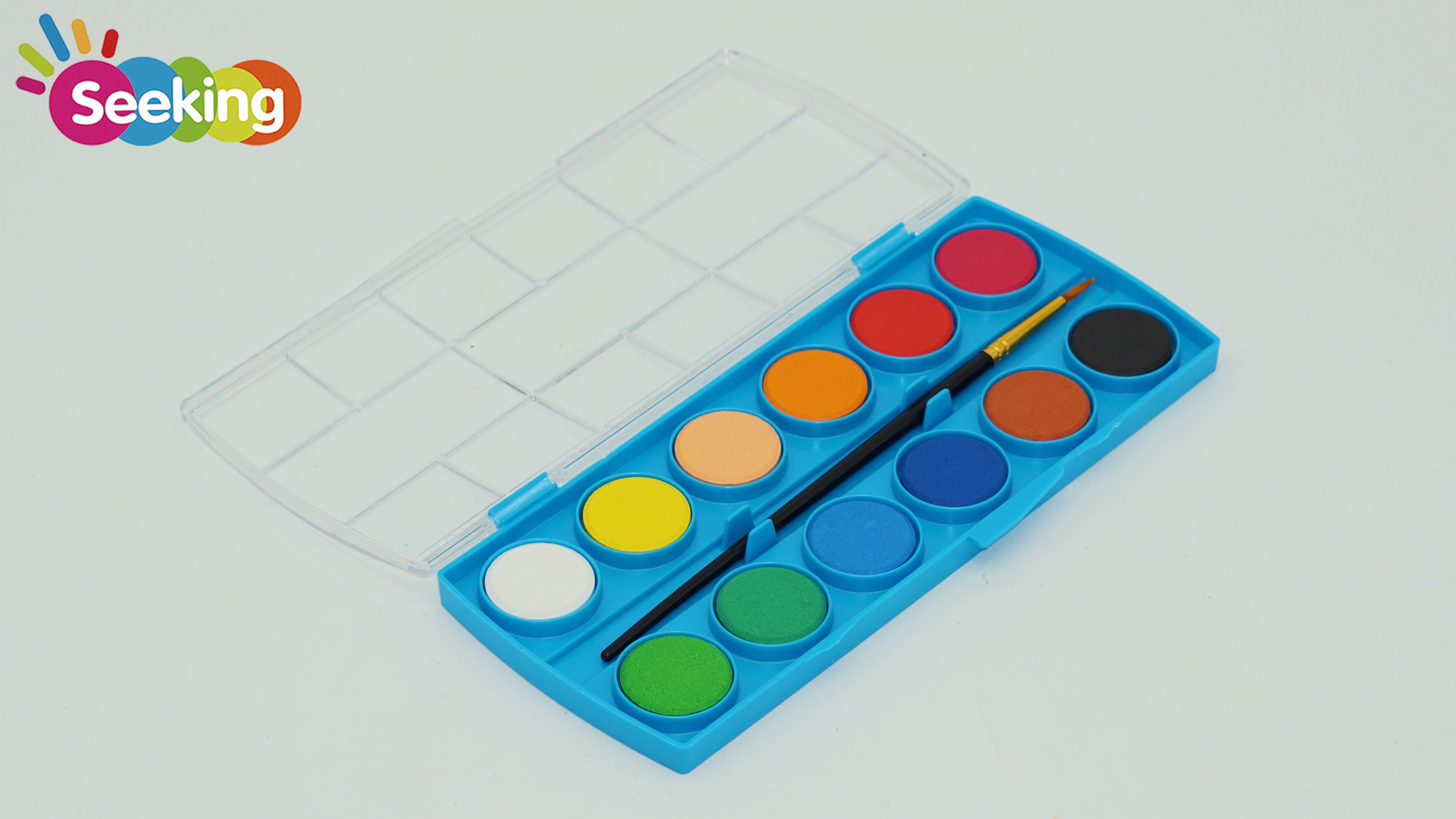 Fabricante de juegos de acuarela sólida de 12 colores de alta calidad, al por mayor y personalizados 1