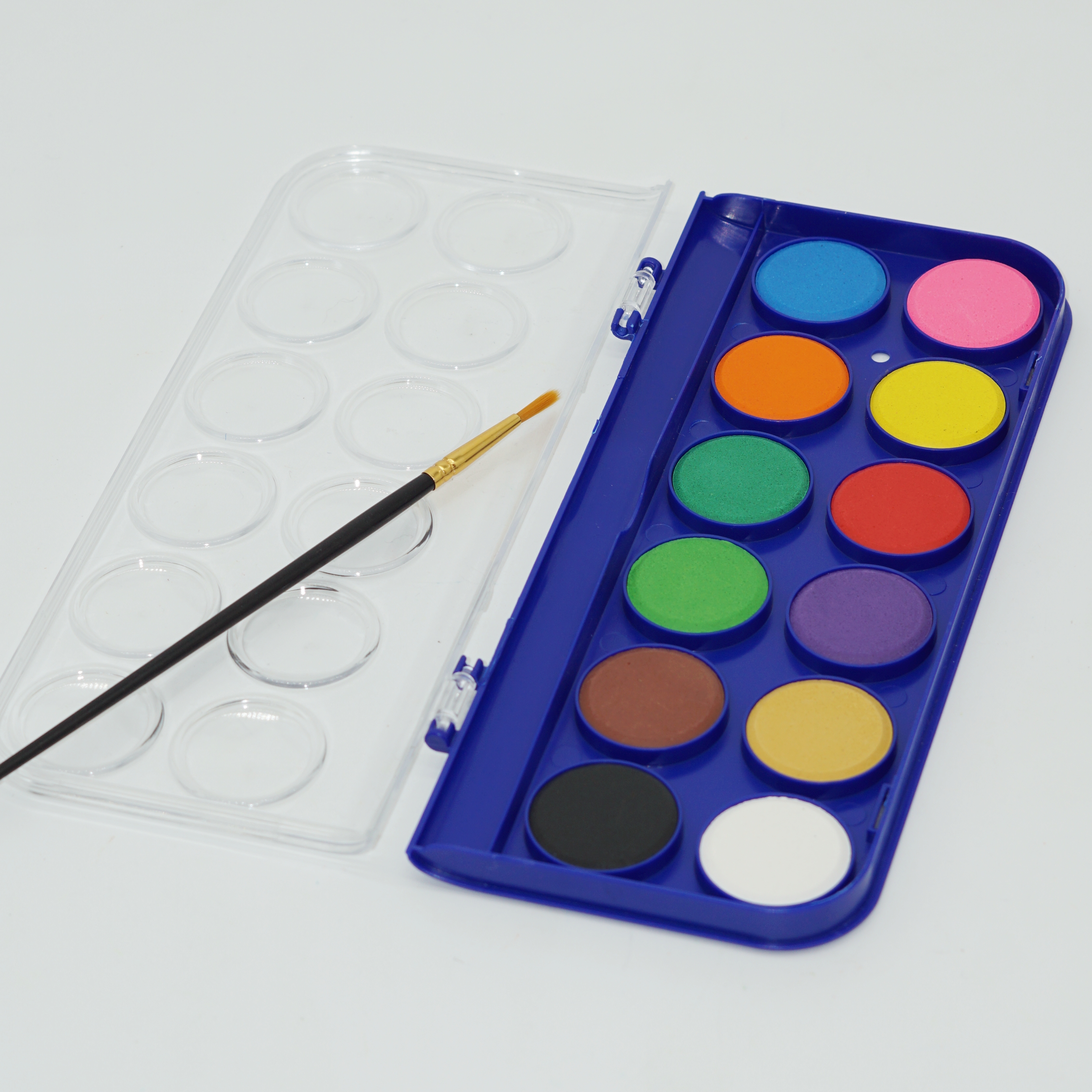 Fabricante de juegos de acuarela multicolor de alta calidad con pinceles al por mayor 3